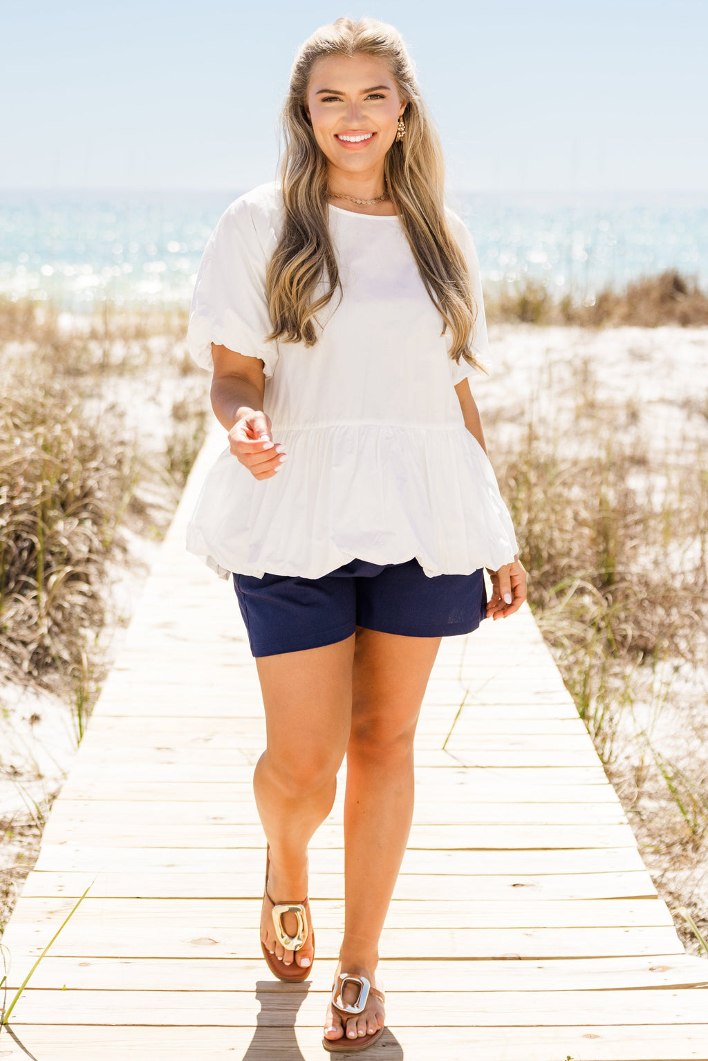 My Call Top, White