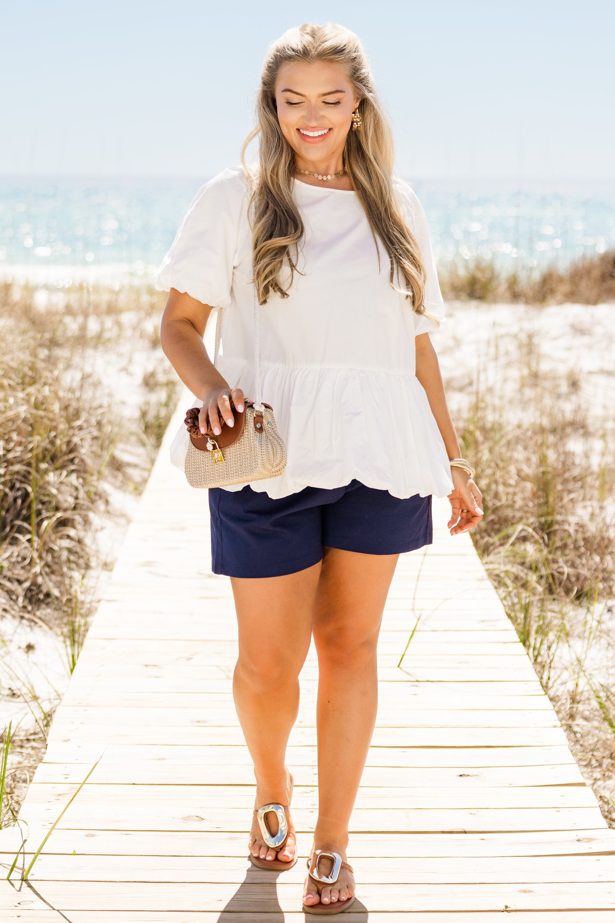 My Call Top, White