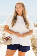 My Call Top, White