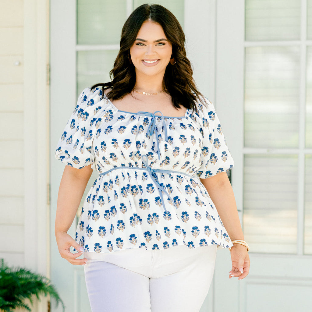 My Date Top, White