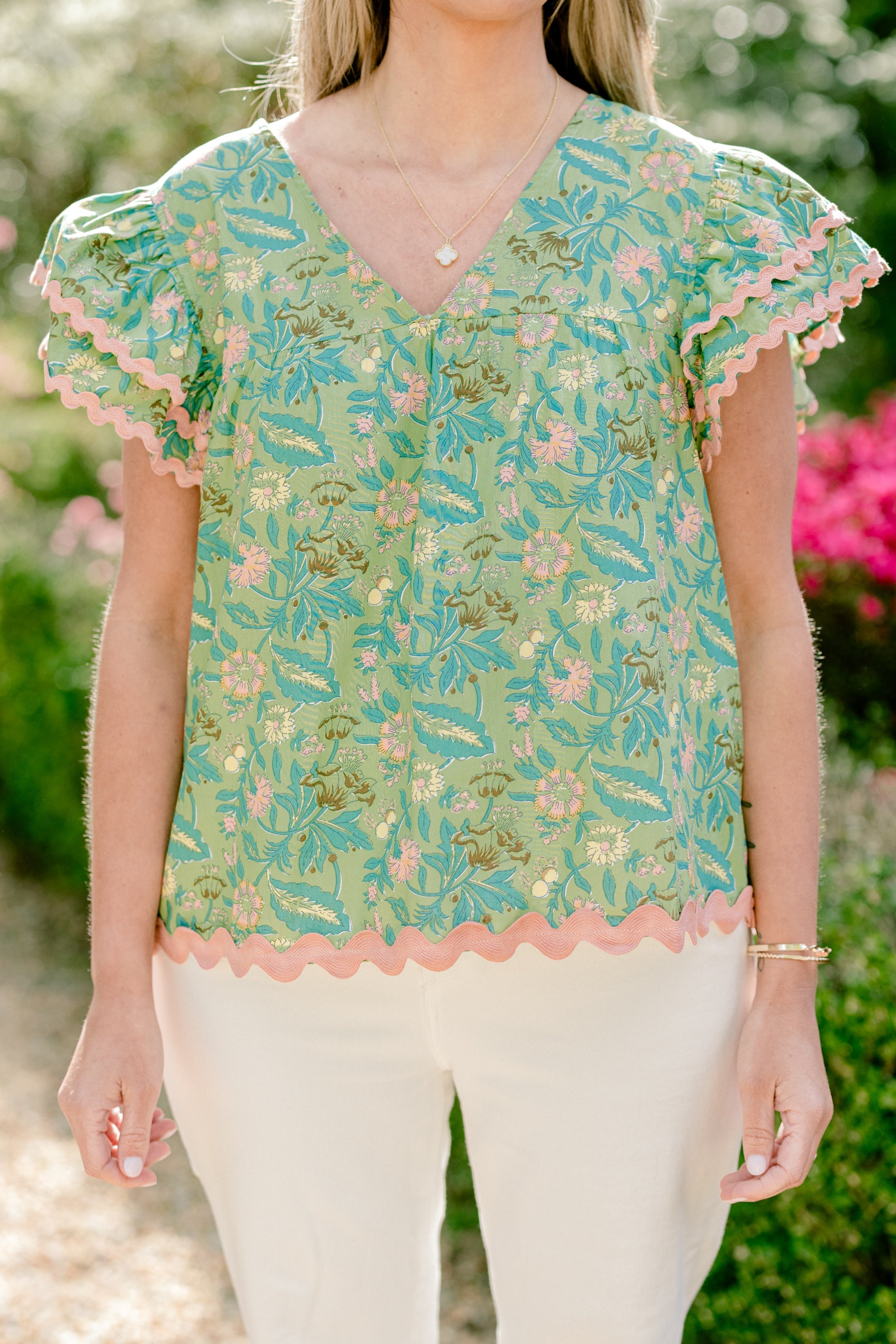 My Debut Top, Green