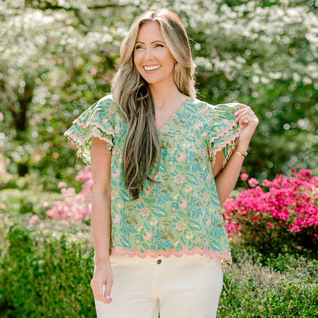 My Debut Top, Green