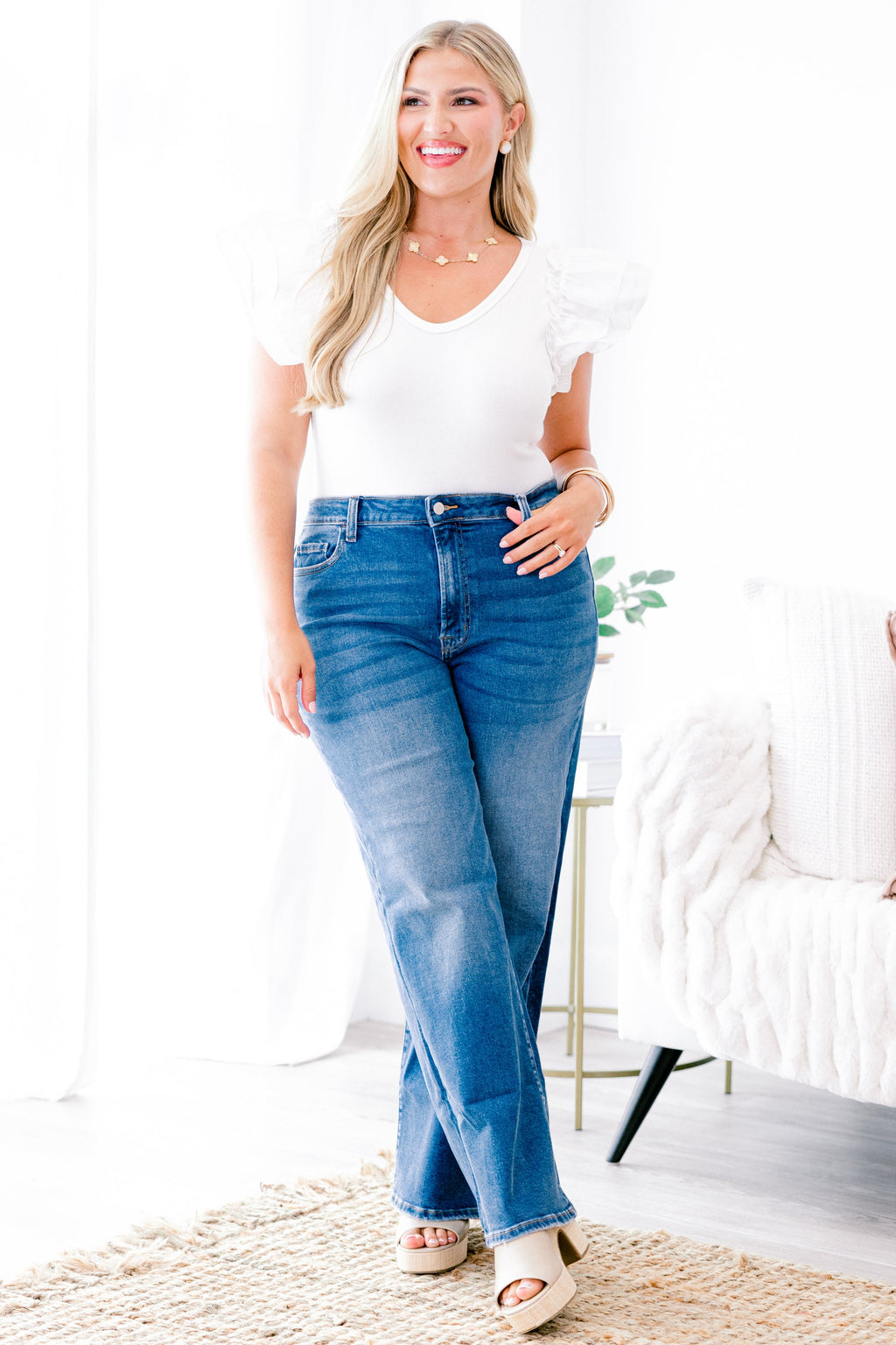 My Favorite Moment Jeans, Medium Wash