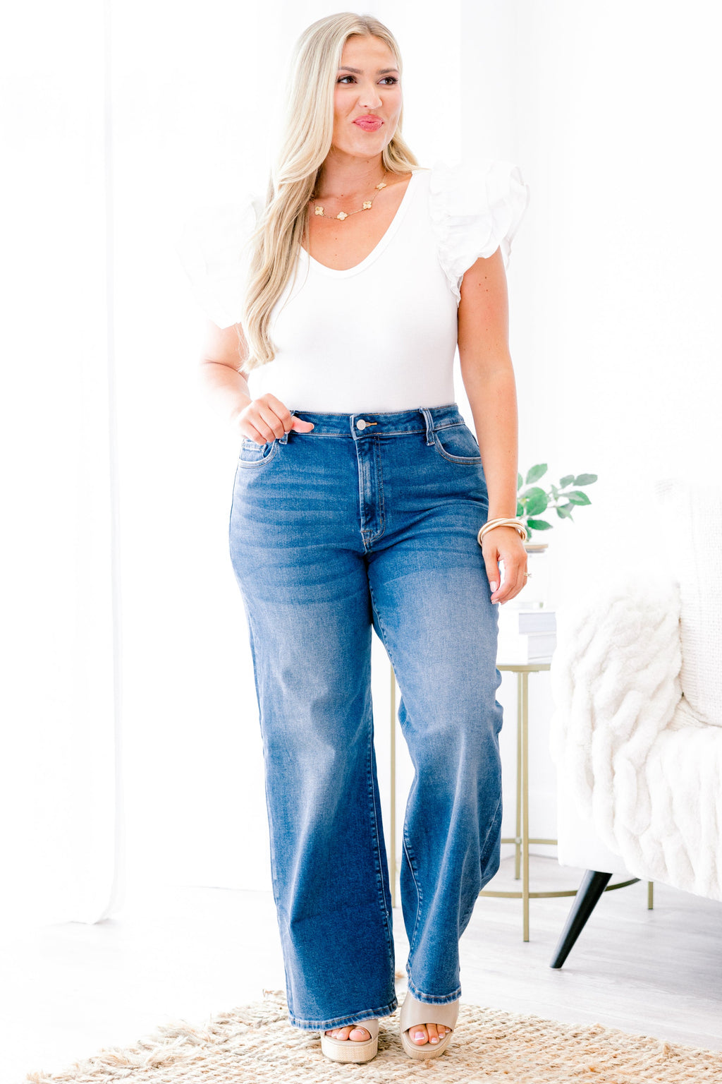 My Favorite Moment Jeans, Medium Wash