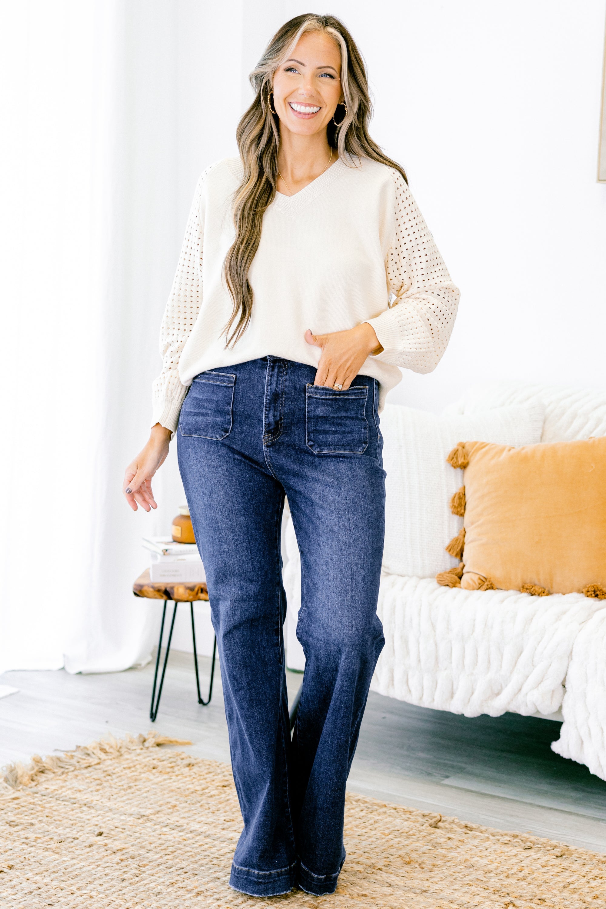 My First Rodeo Jeans, Dark Wash