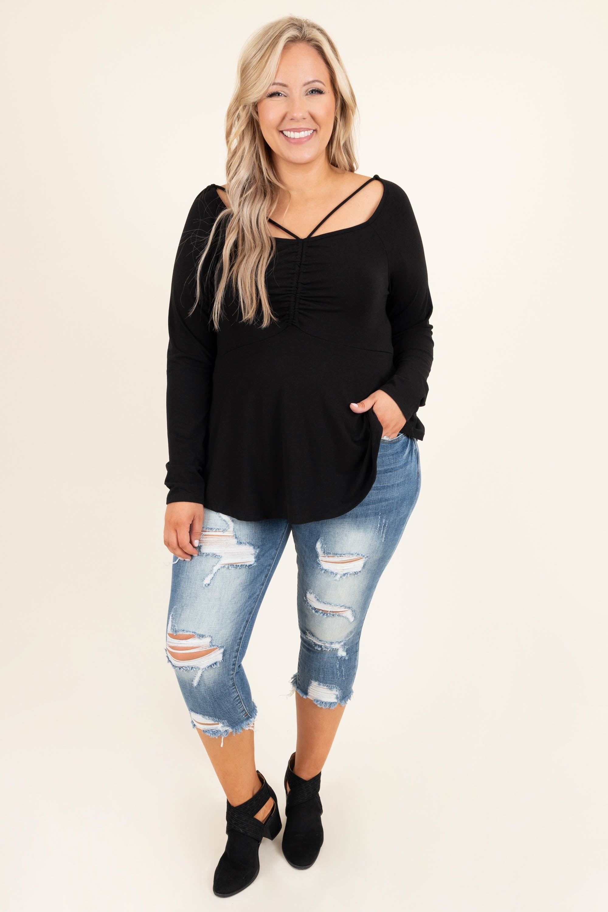 My Go To Capris, Medium Wash