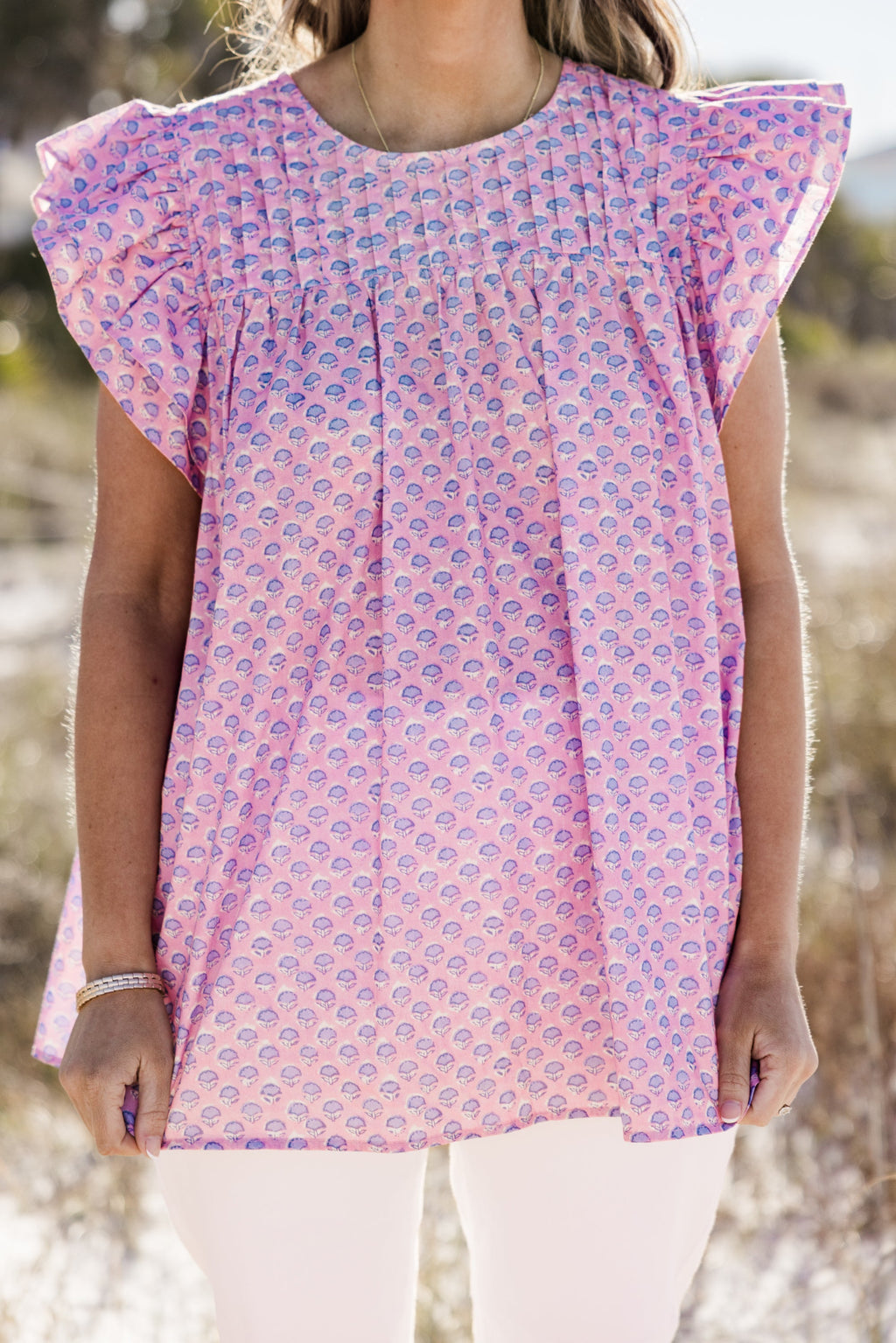 My Goals Top, Pink