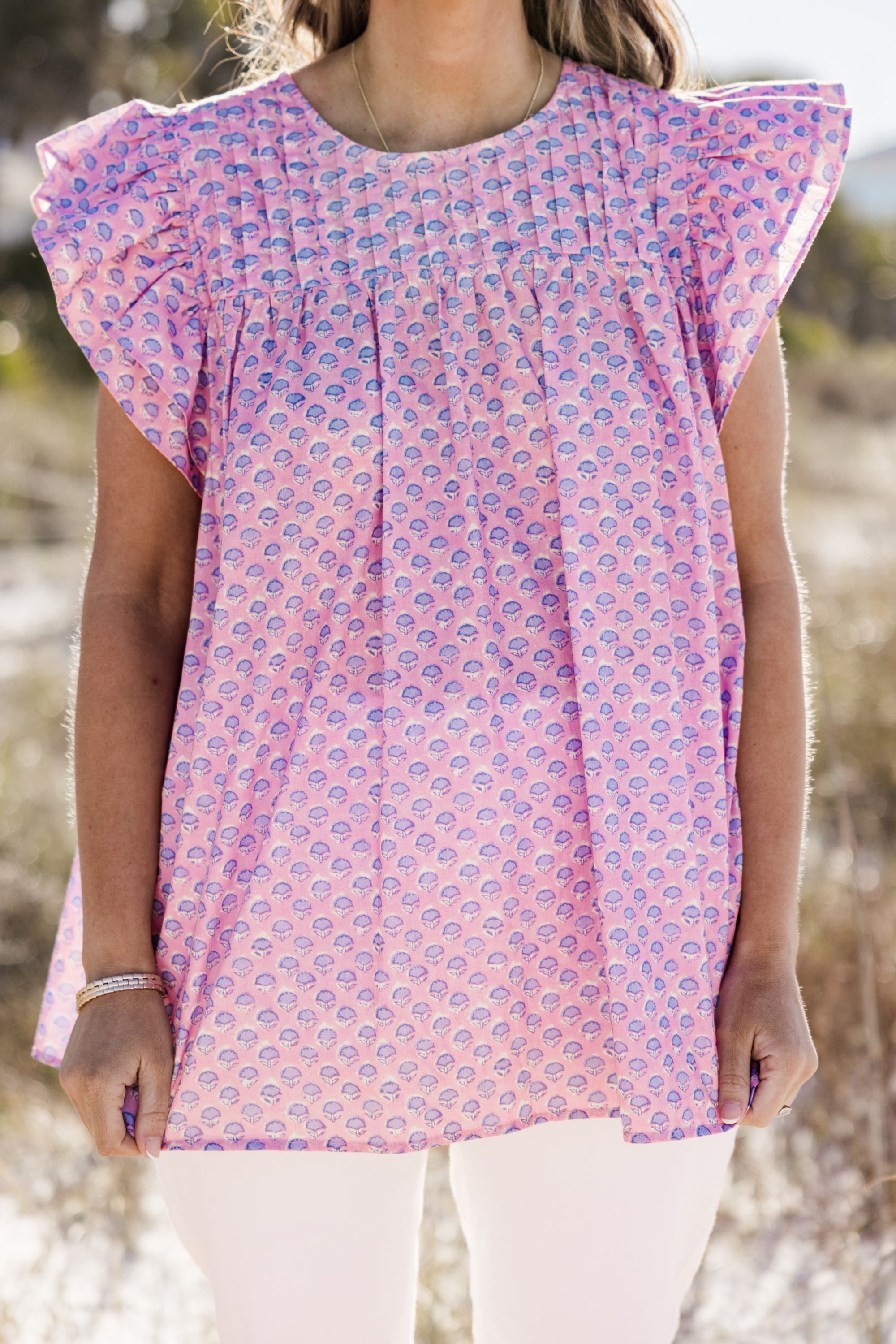 My Goals Top, Pink