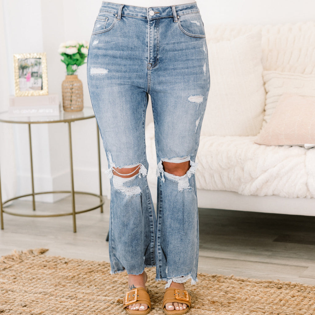 In My Head Jeans, Medium Wash