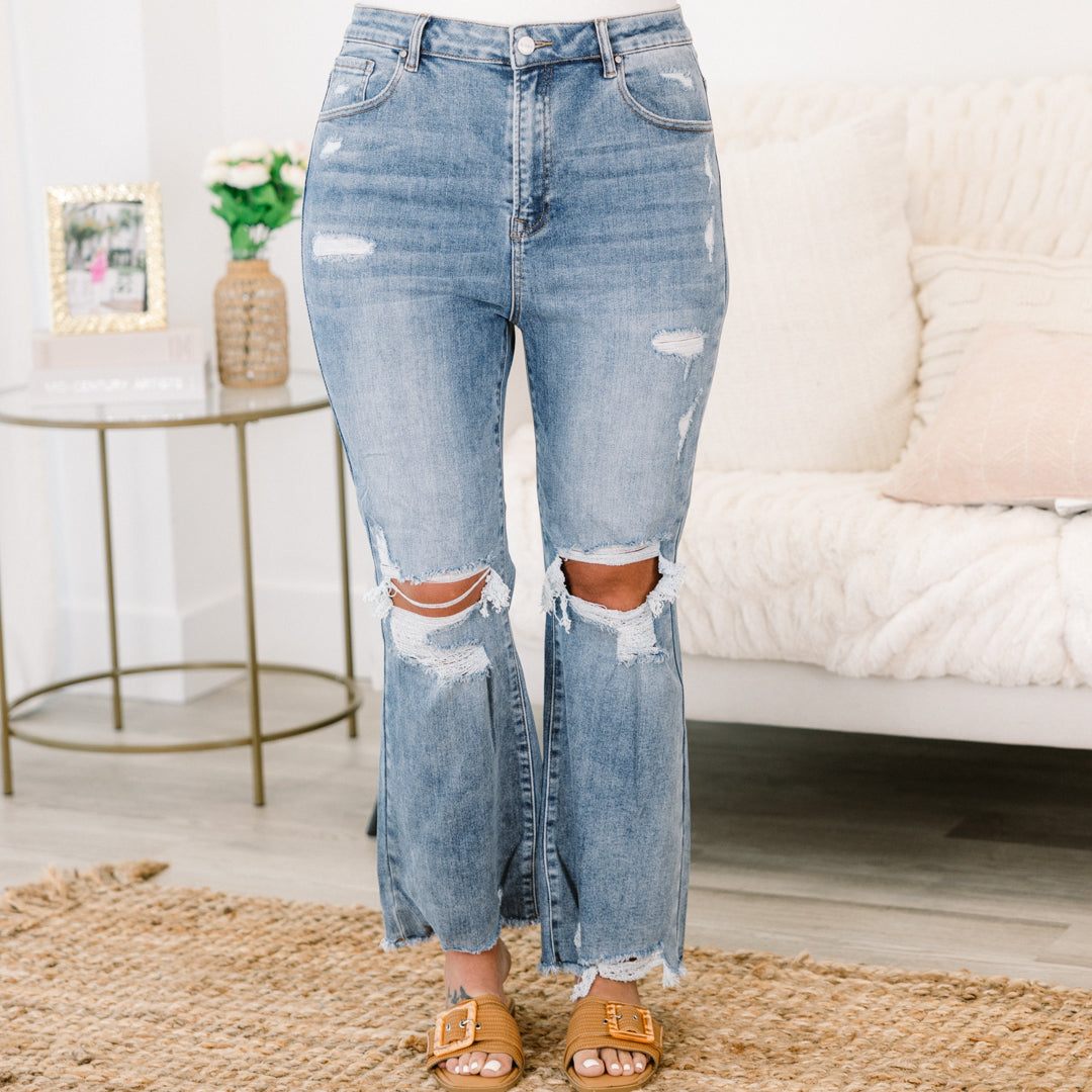 In My Head Jeans, Medium Wash