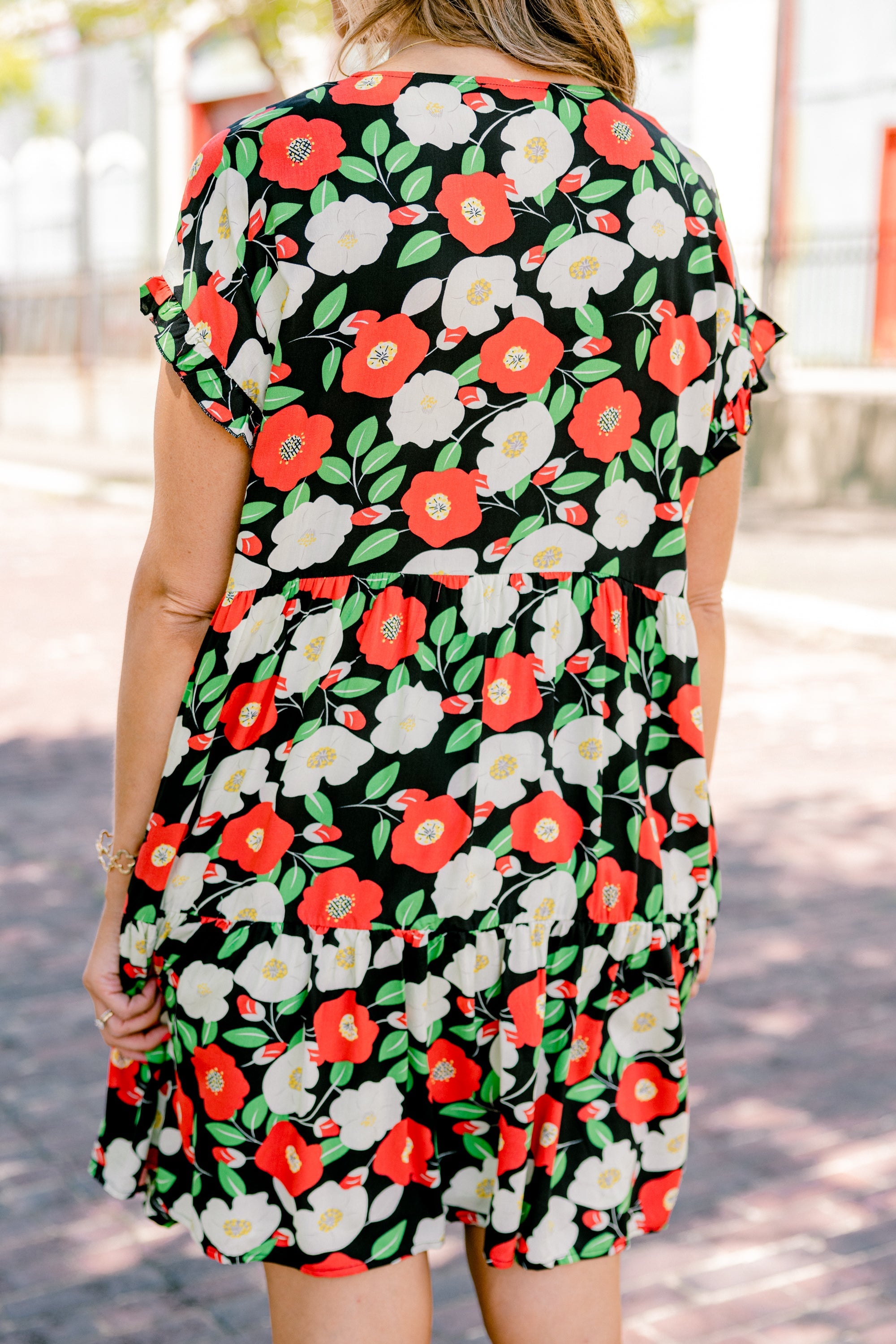 My Heart Is An Open Door Dress, Black