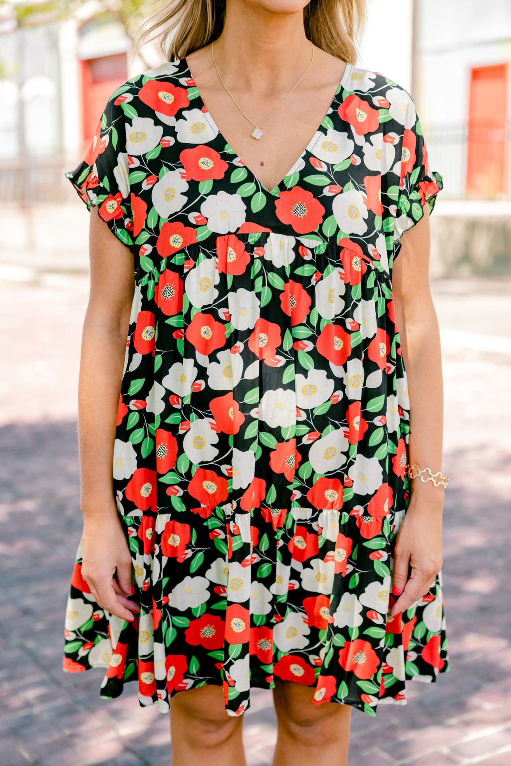 My Heart Is An Open Door Dress, Black