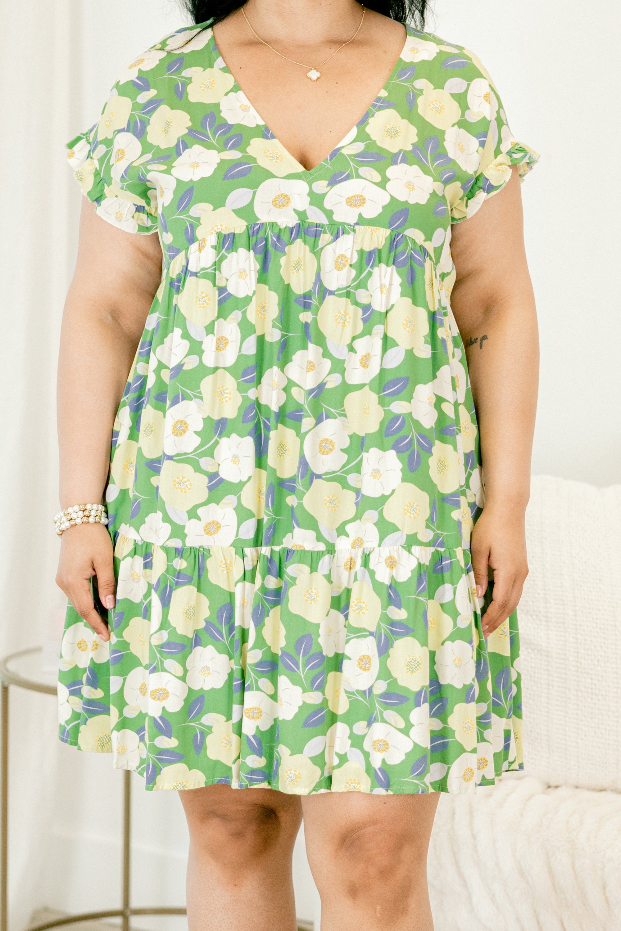 My Heart Is An Open Door Dress, Green