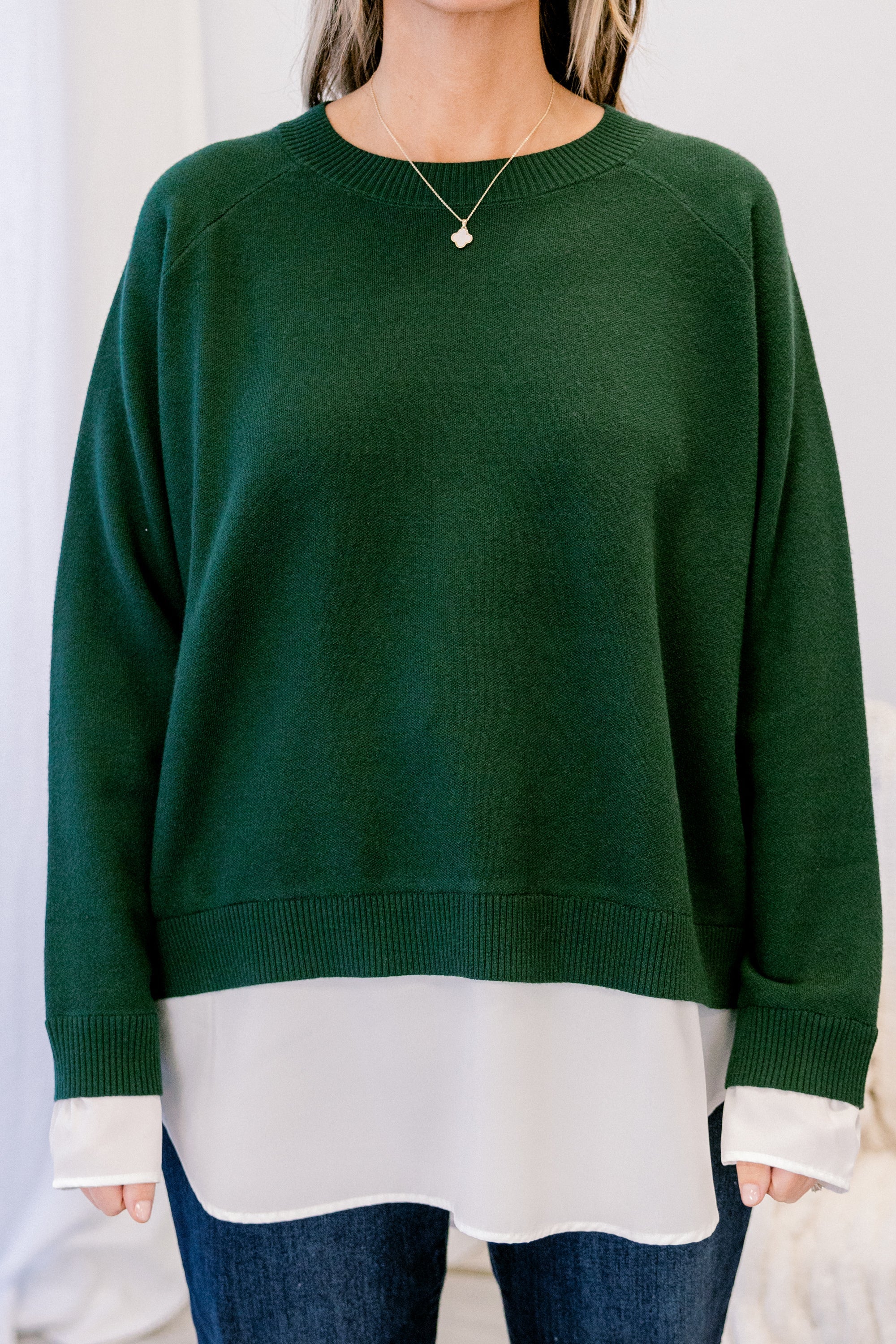 My Ideal Type Sweater, Green