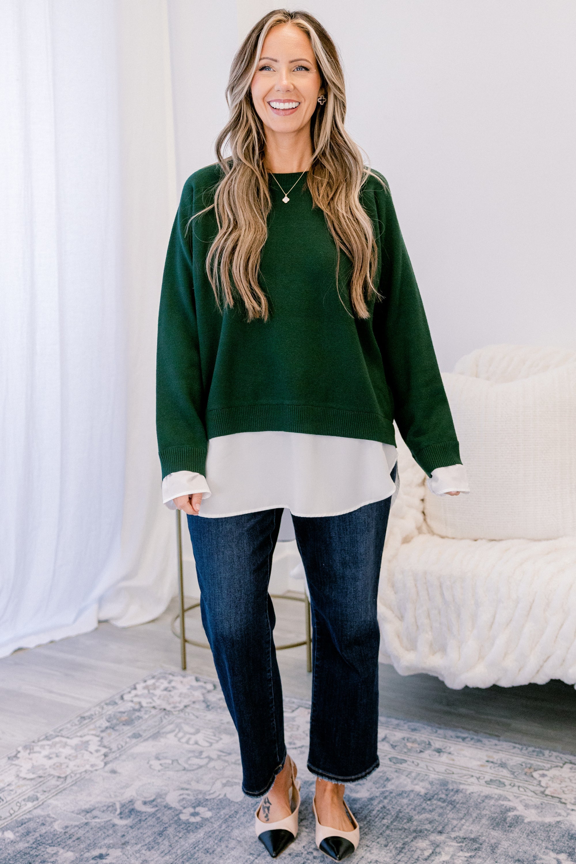 My Ideal Type Sweater, Green