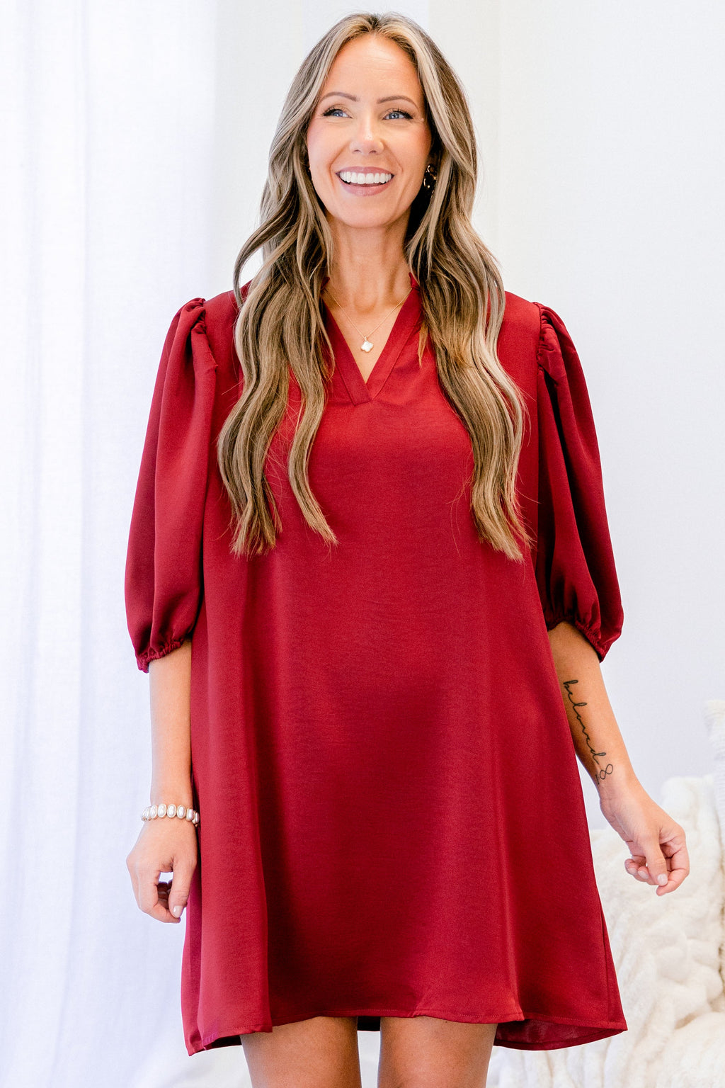 My Kind Of Day Dress, Red