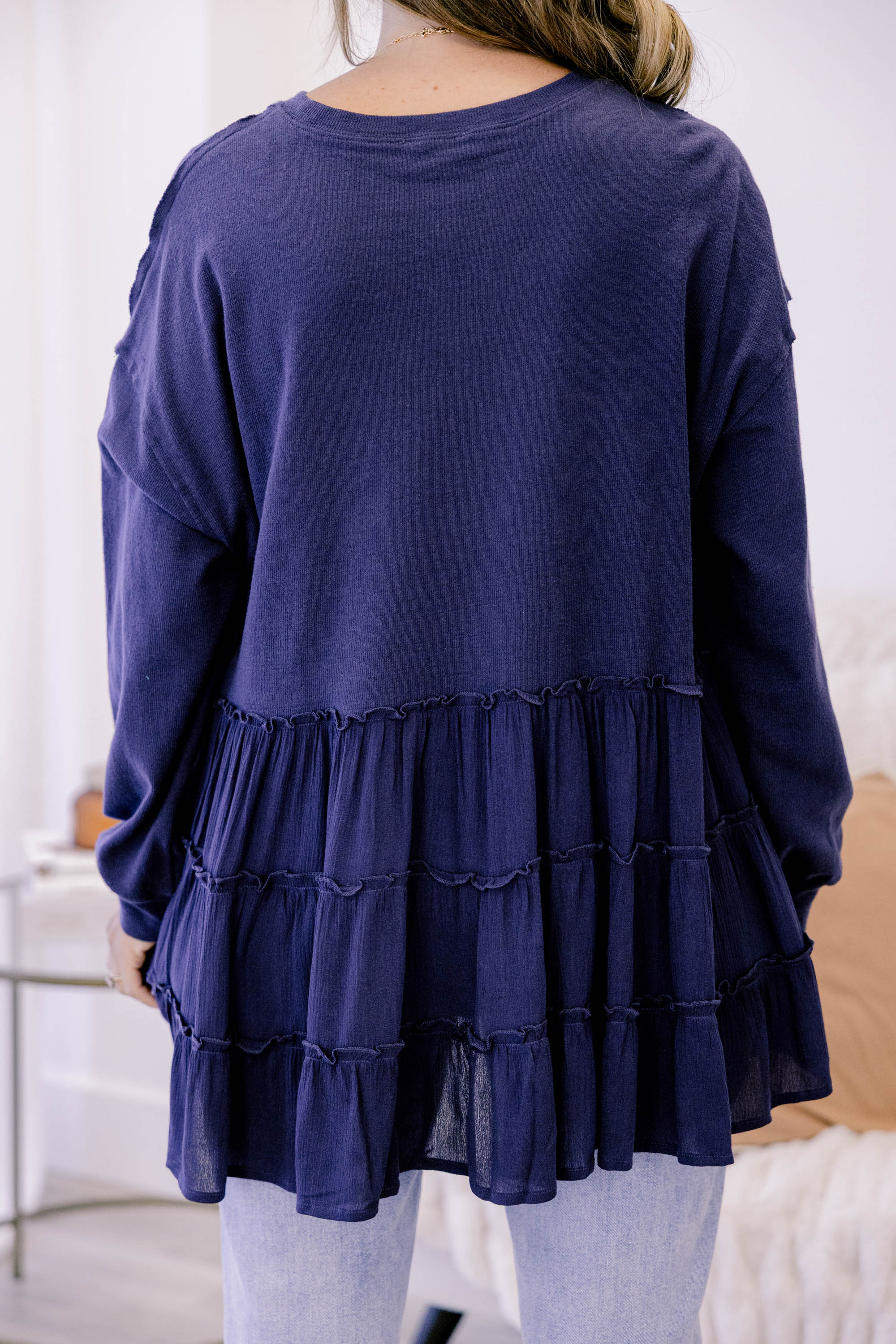 My Kind Of Fun Top, Navy