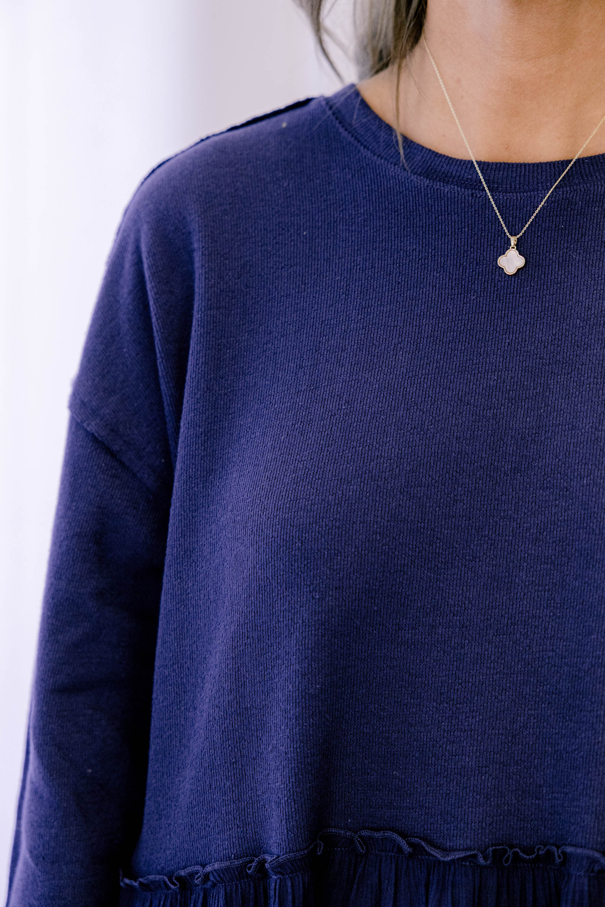 My Kind Of Fun Top, Navy
