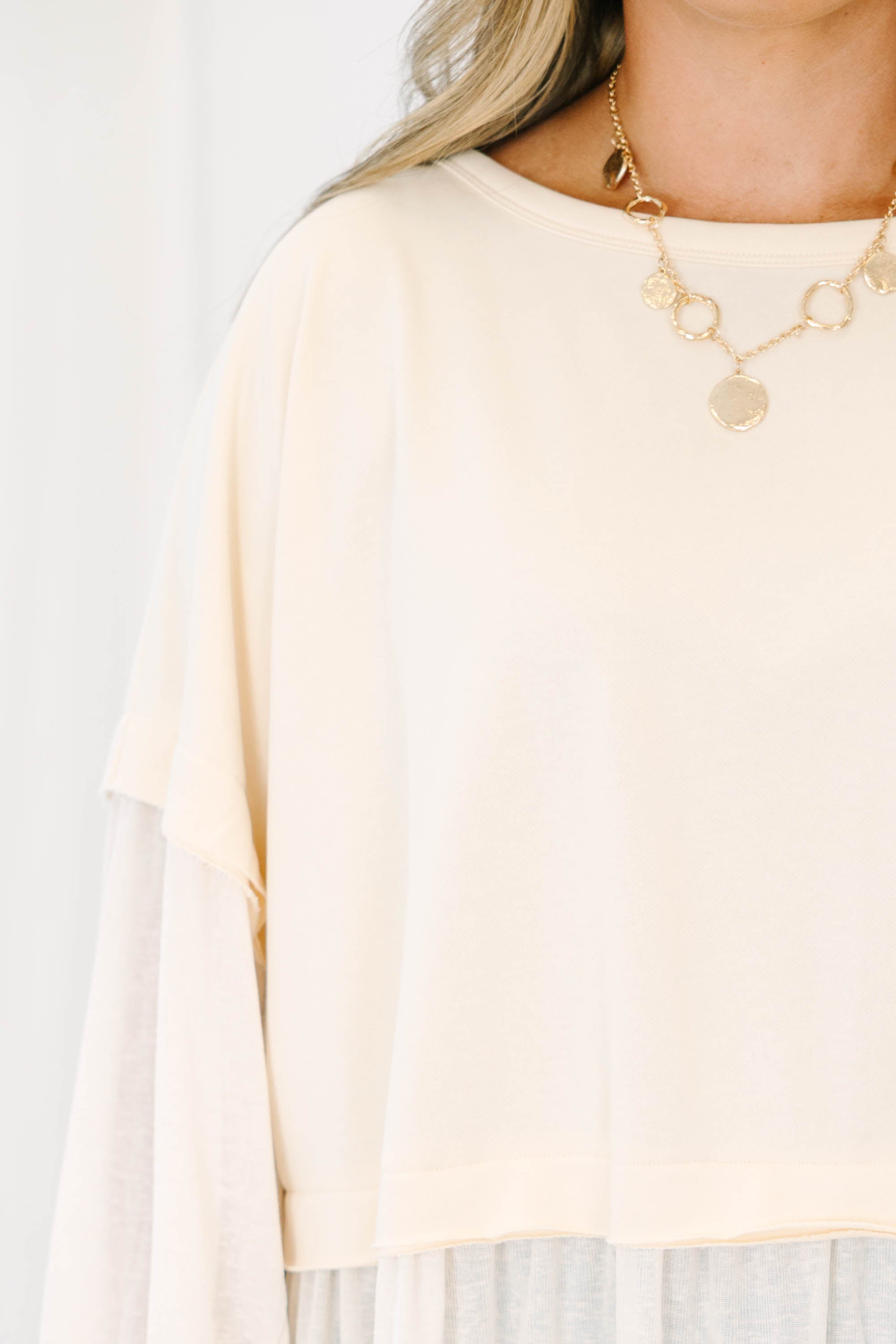 My Kind of Fun Top, Oatmeal