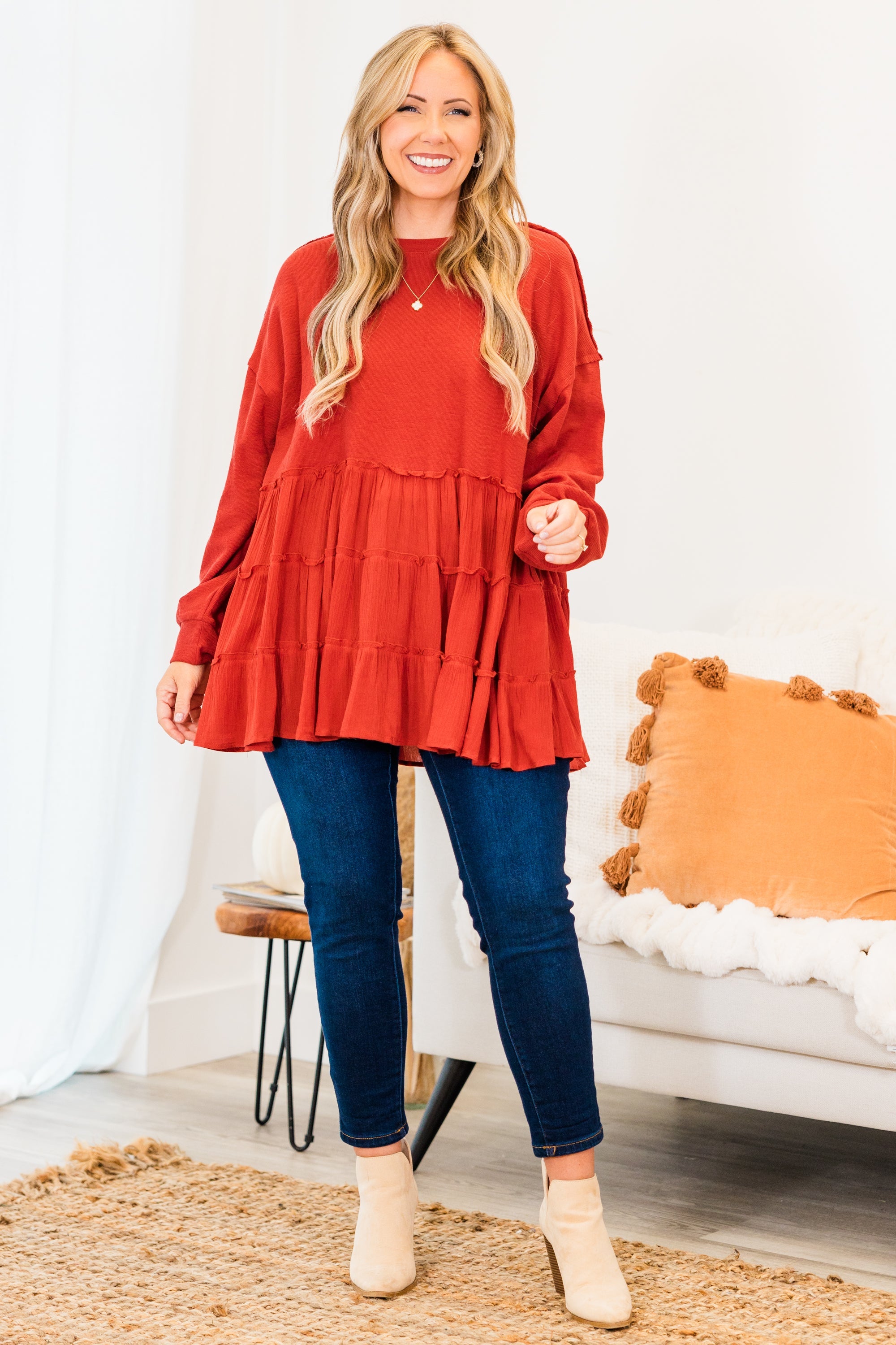 My Kind Of Fun Top, Red