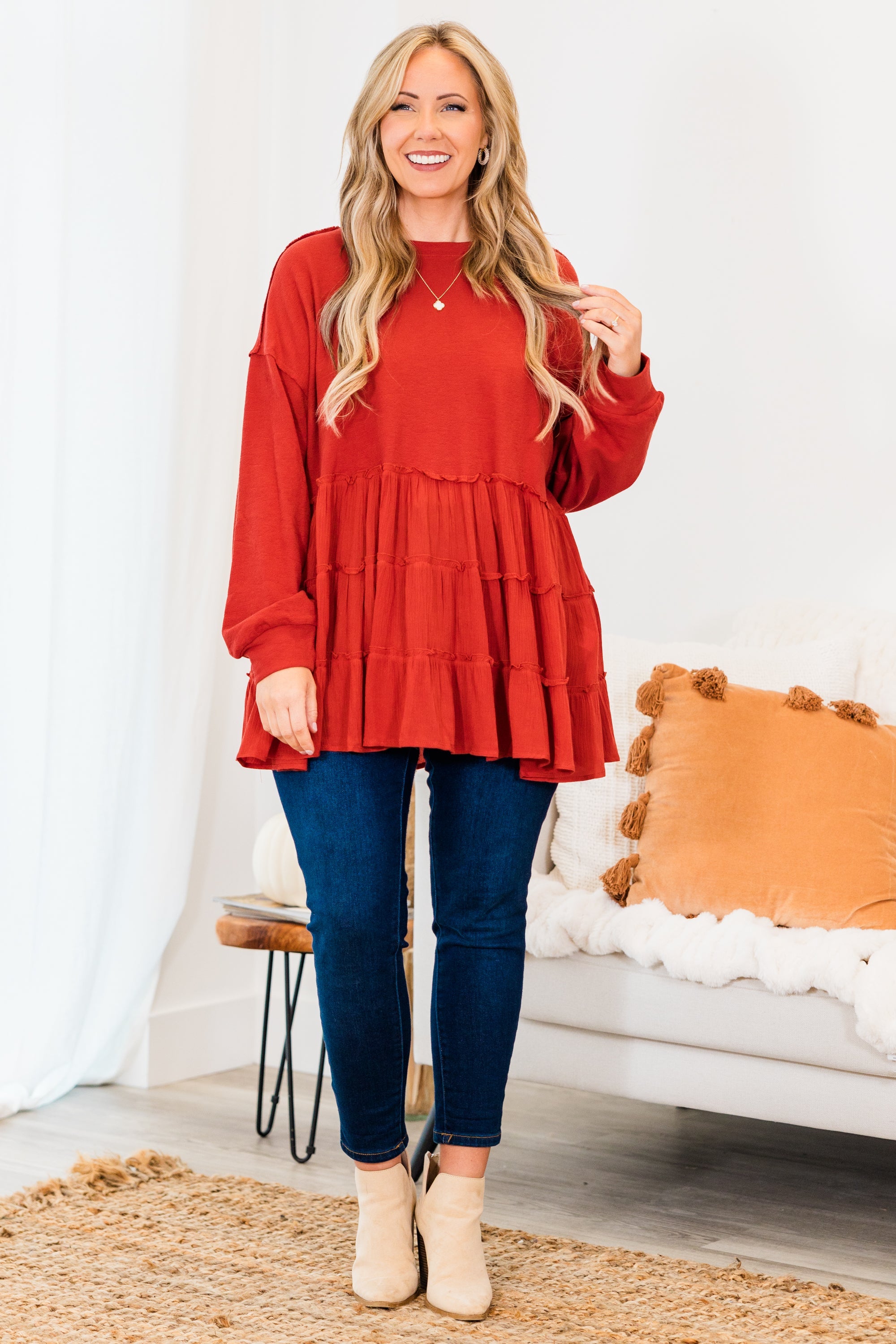 My Kind Of Fun Top, Red