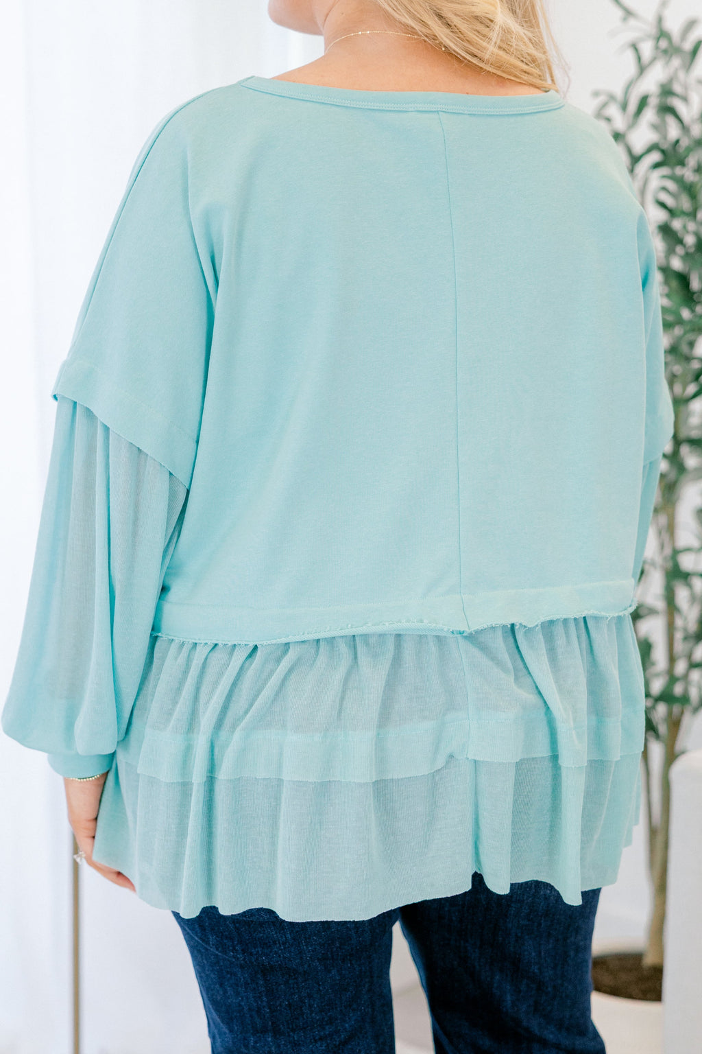 My Kind of Fun Top, Seafoam