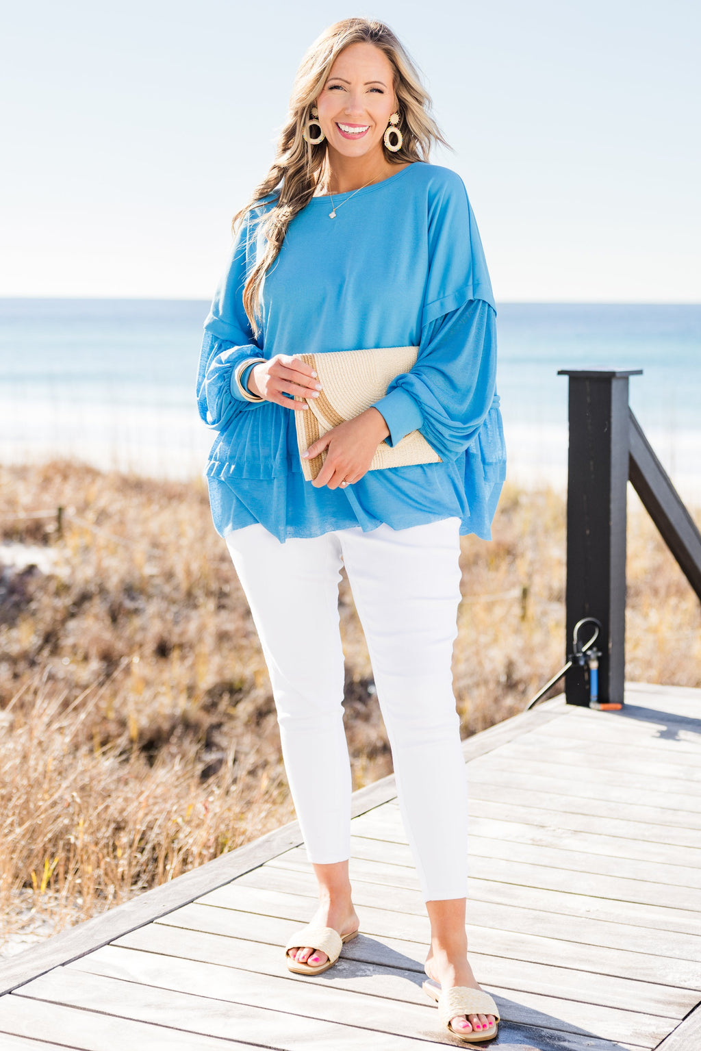 My Kind Of Fun Top, Blue