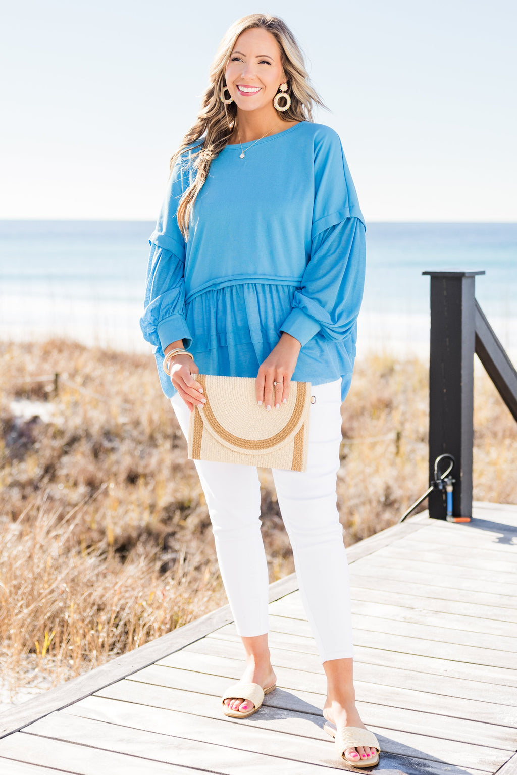 My Kind Of Fun Top, Blue