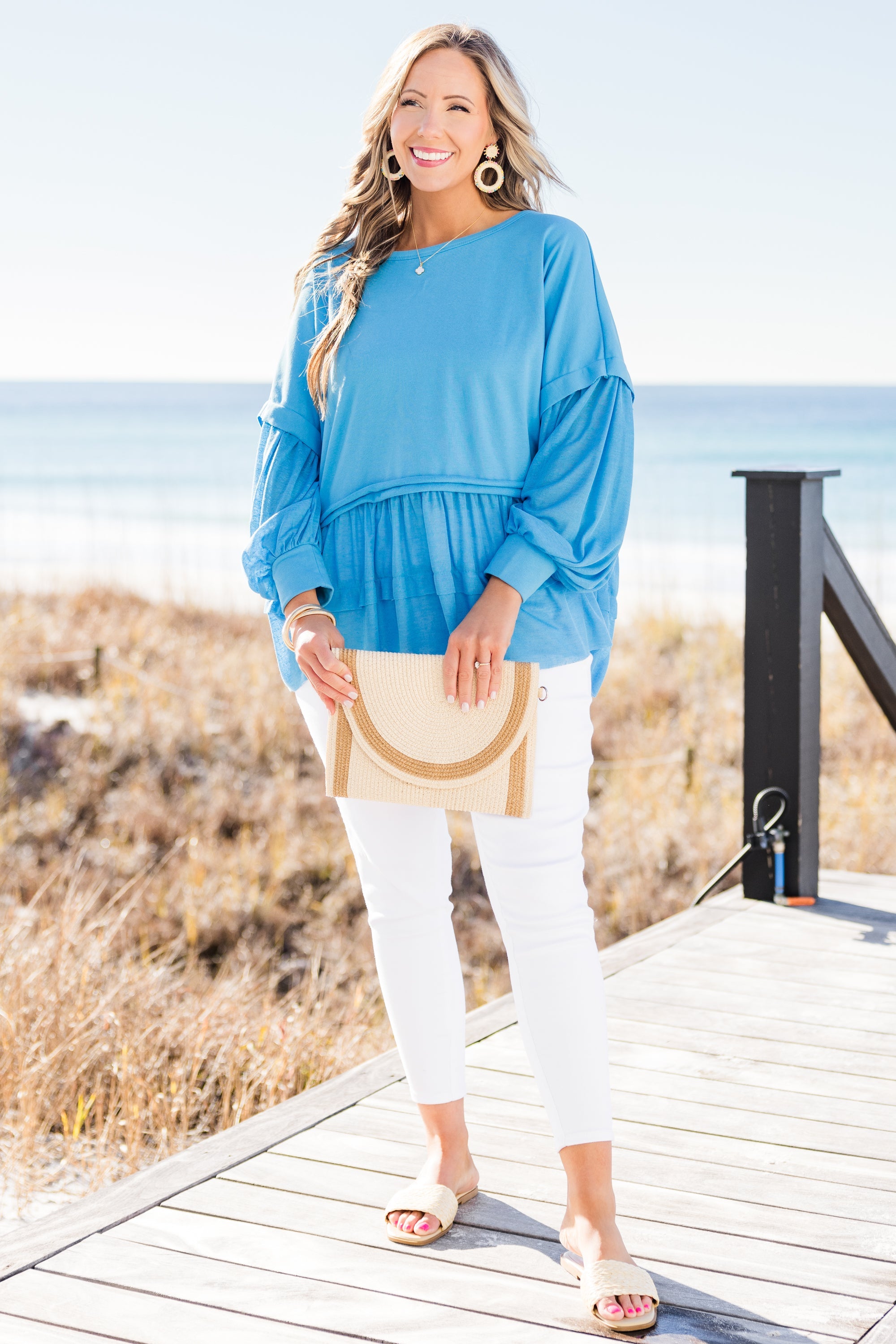 My Kind Of Fun Top, Blue