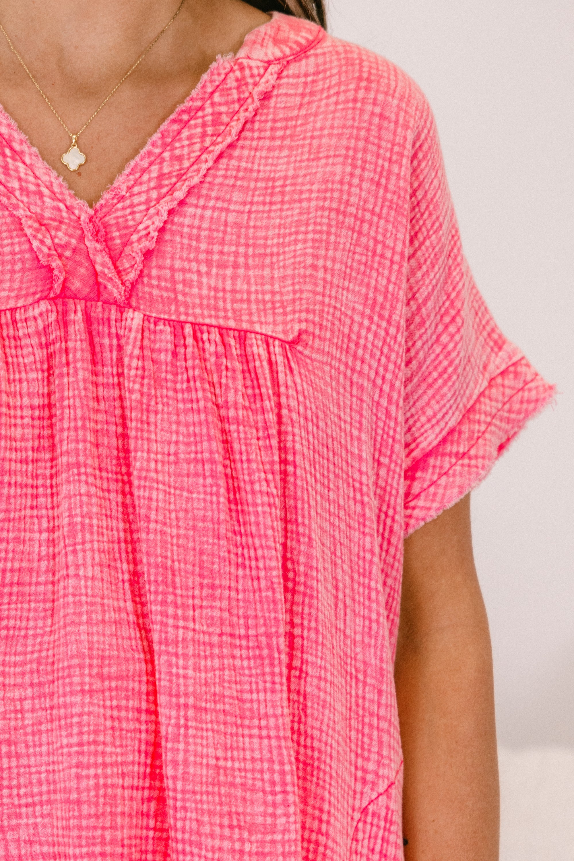 My Love For Dance Top, Fuchsia