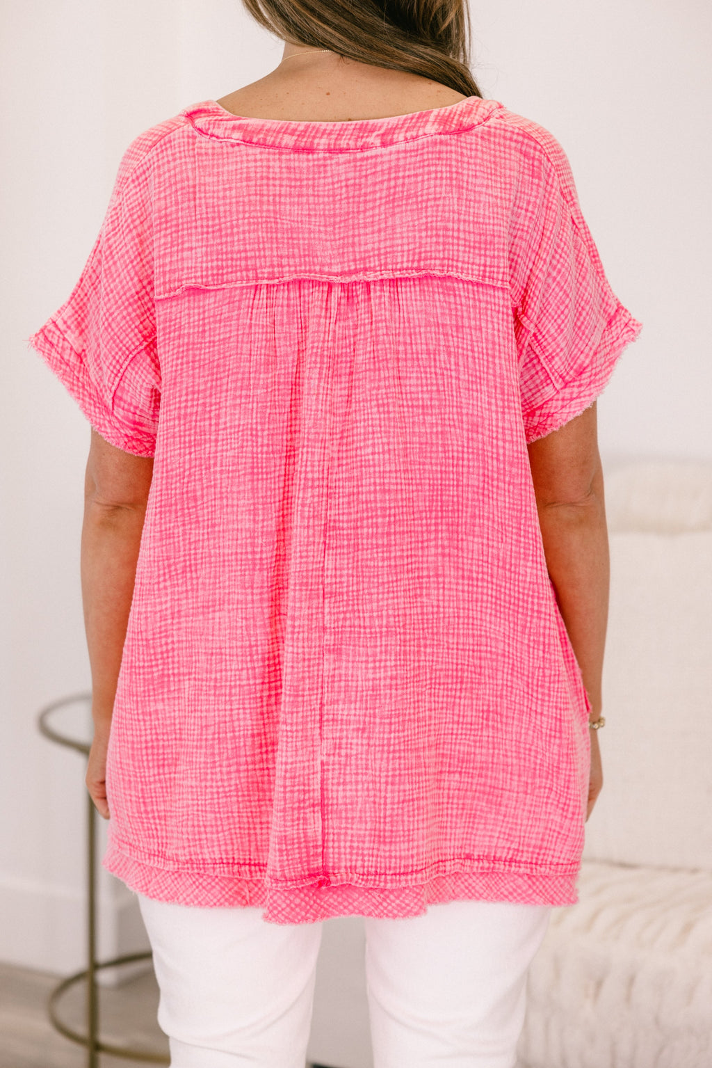 My Love For Dance Top, Fuchsia