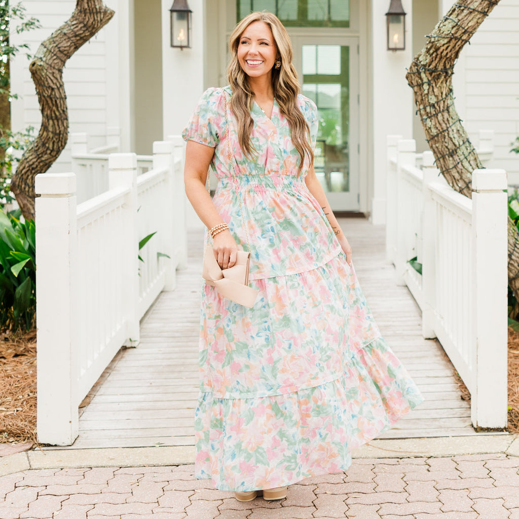 My Love Language Dress, Watercolor