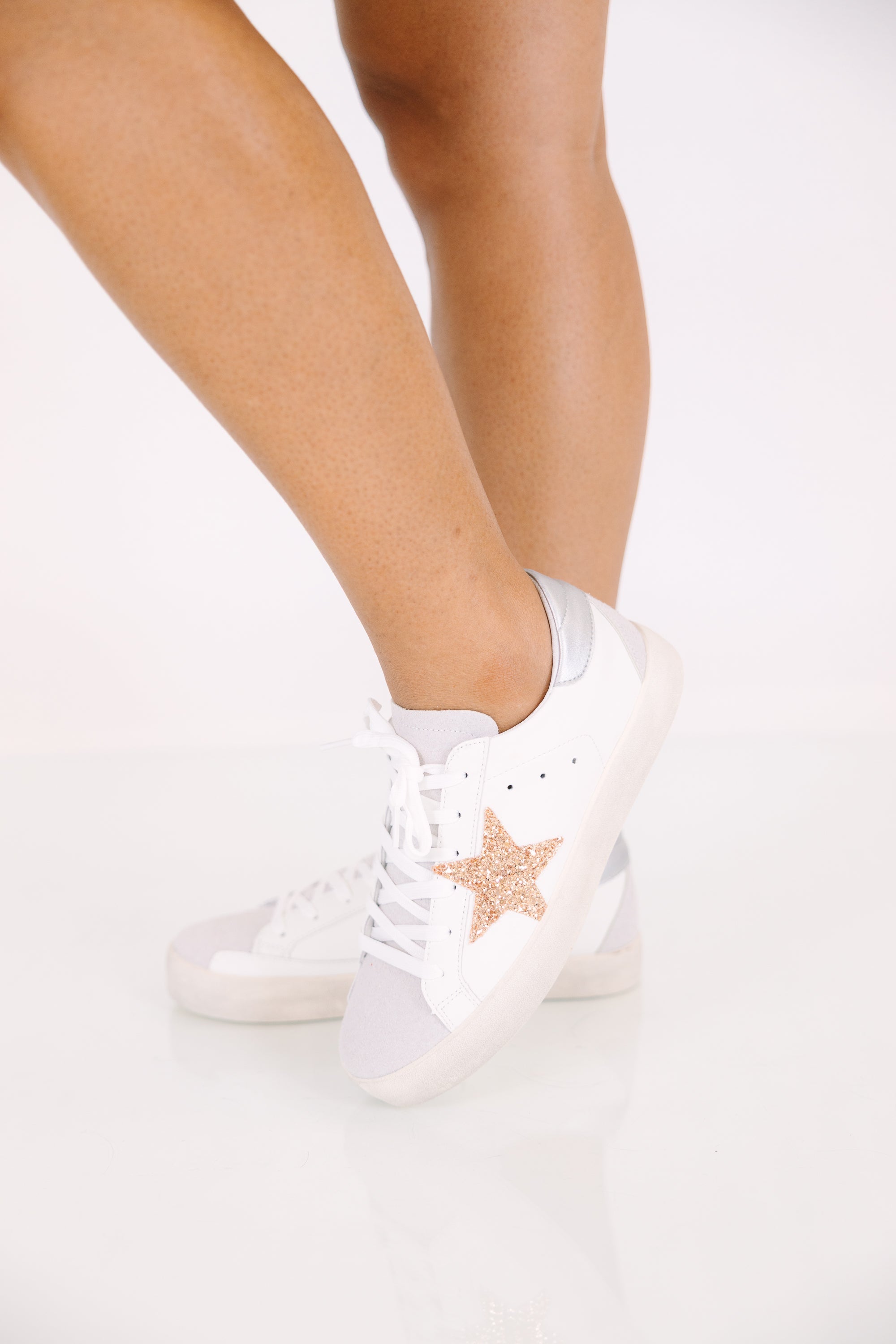 My Lucky Star Sneakers, Silver