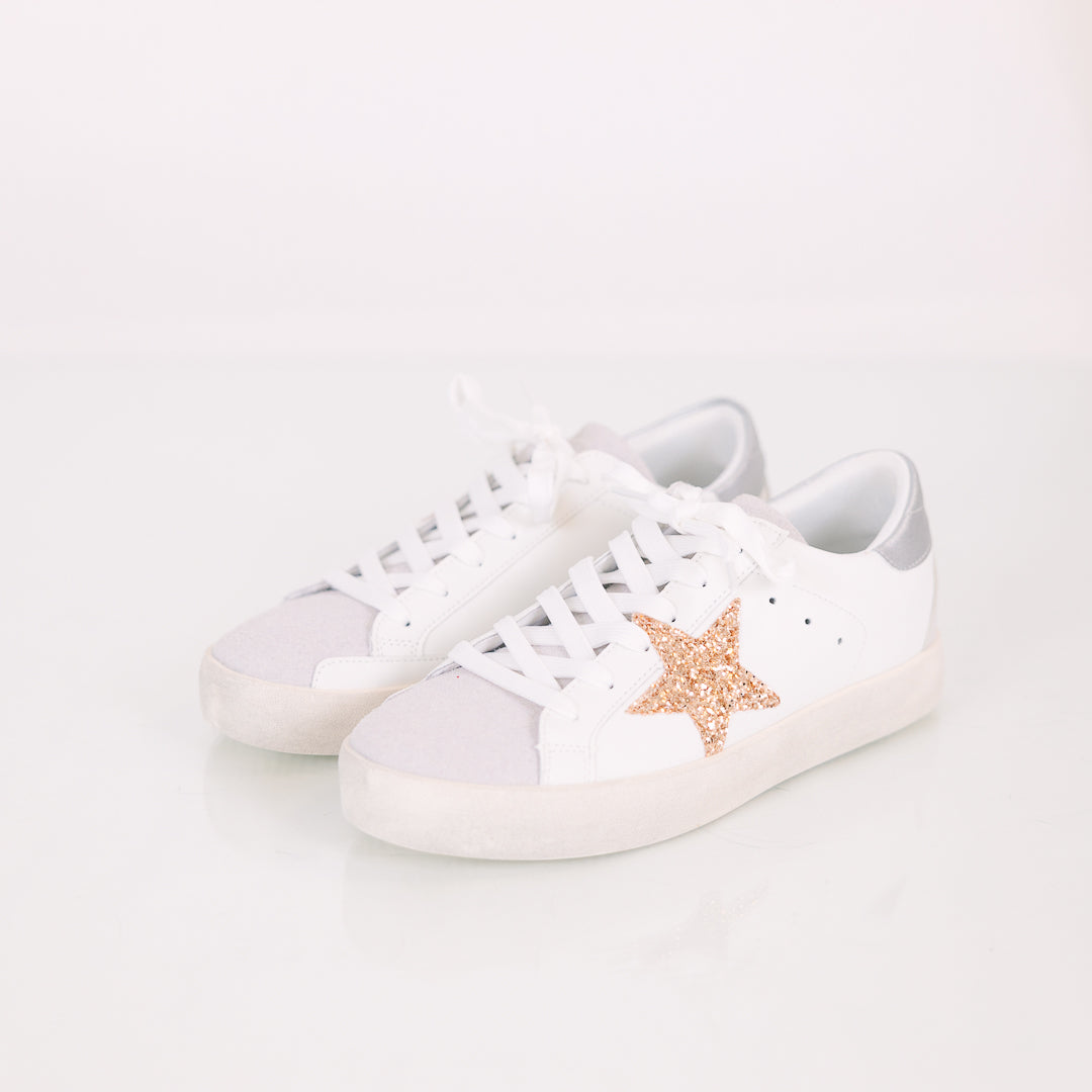 My Lucky Star Sneakers, Silver