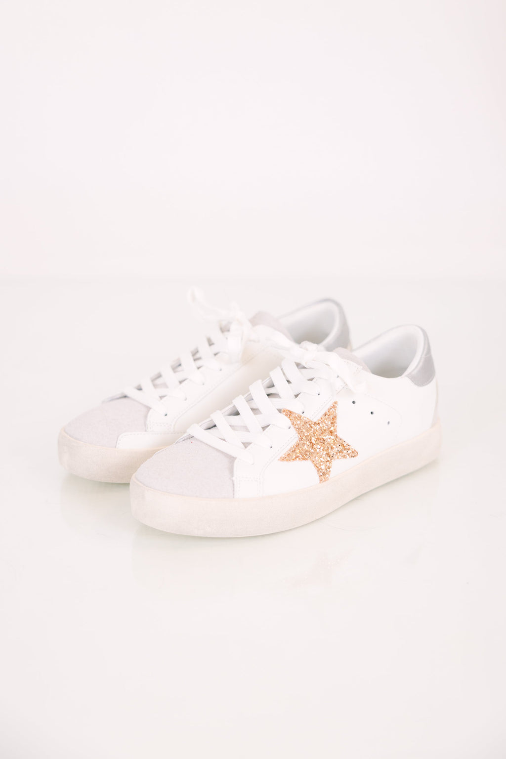 My Lucky Star Sneakers, Silver
