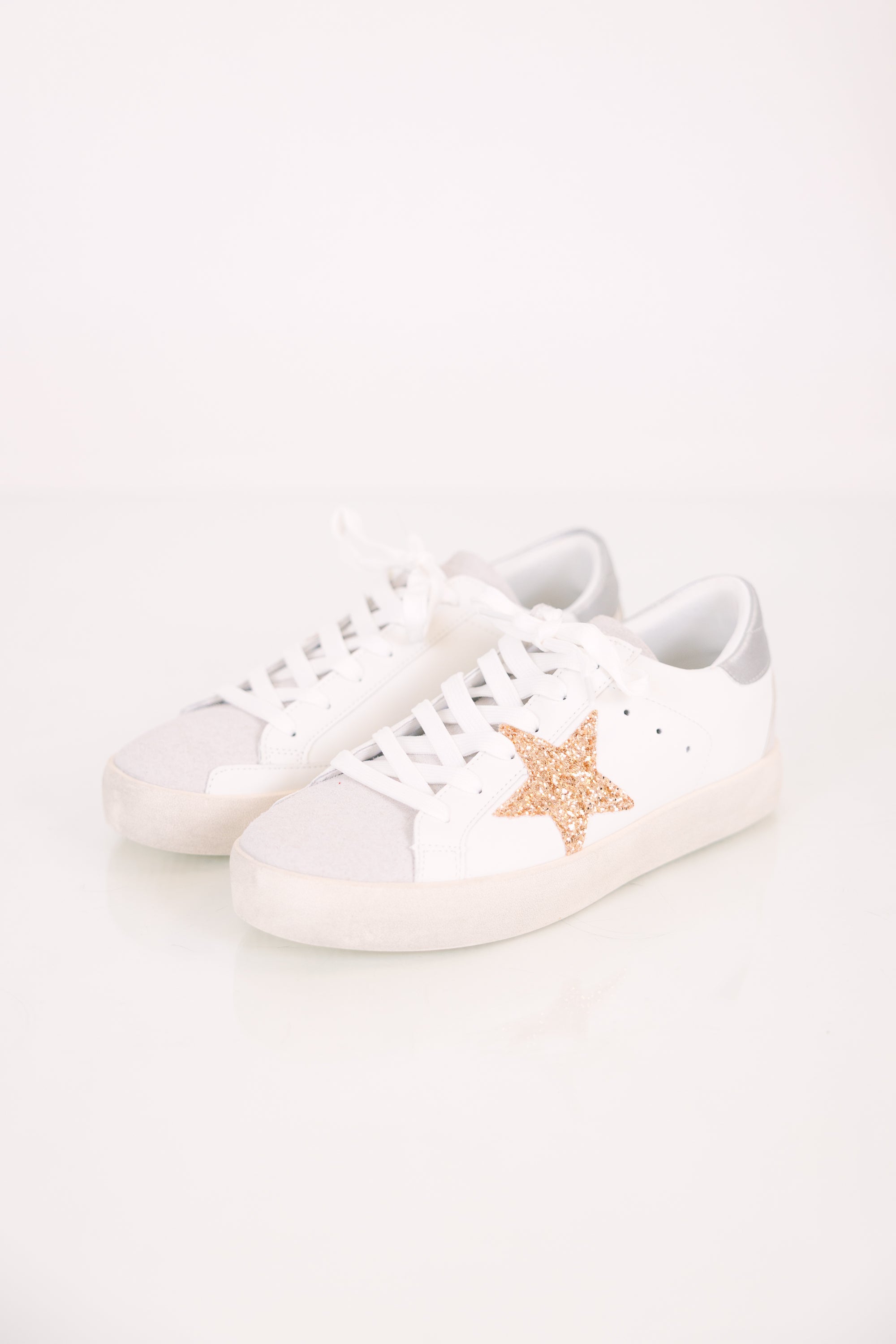 My Lucky Star Sneakers, Silver