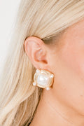 My Only Muse Earrings, Pearl