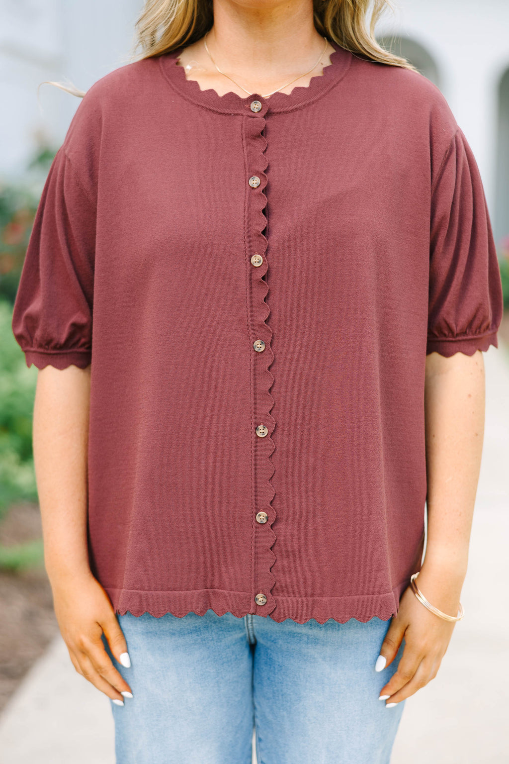 My Sweet Side Cardigan, Brown
