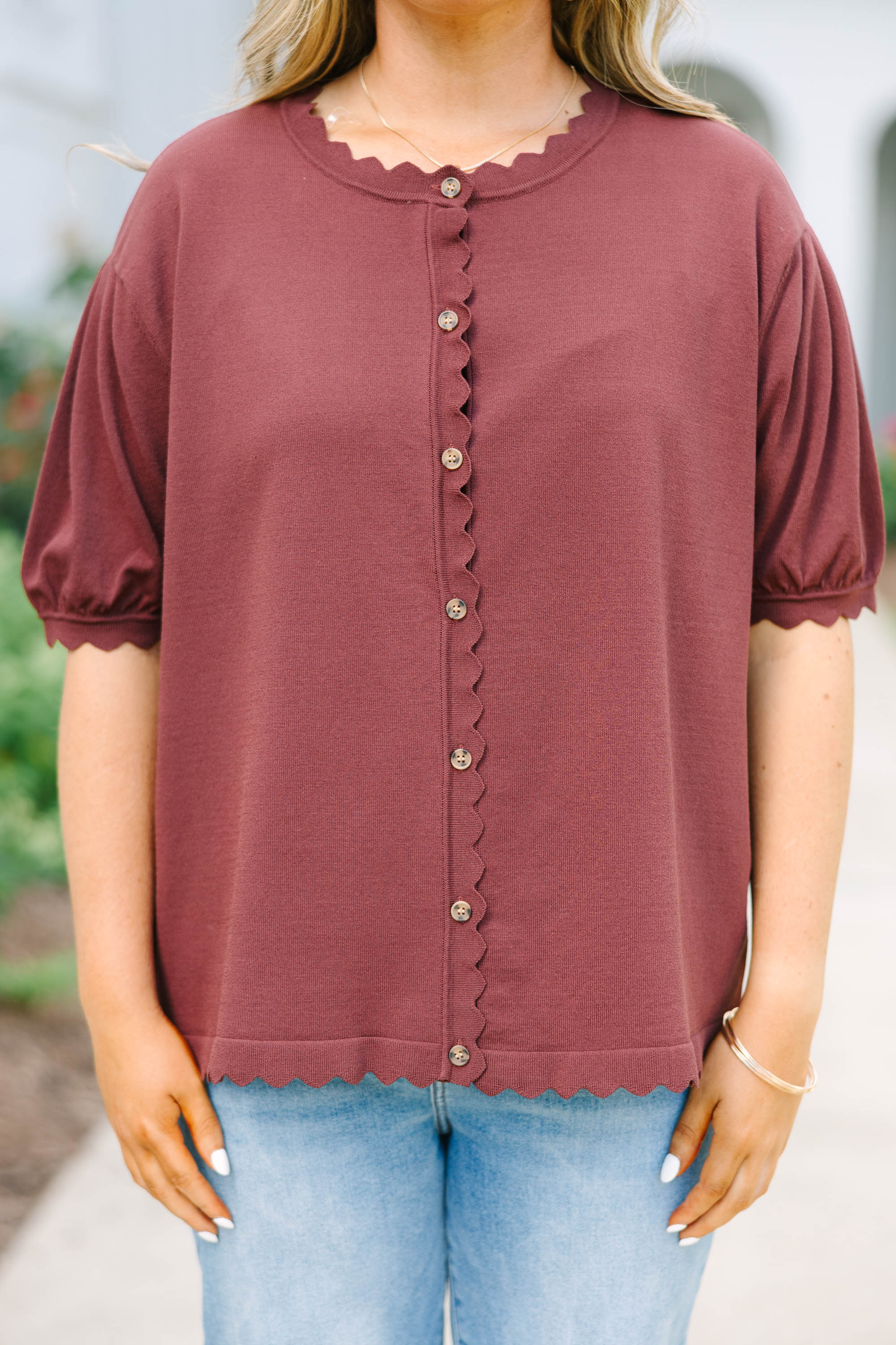 My Sweet Side Cardigan, Brown