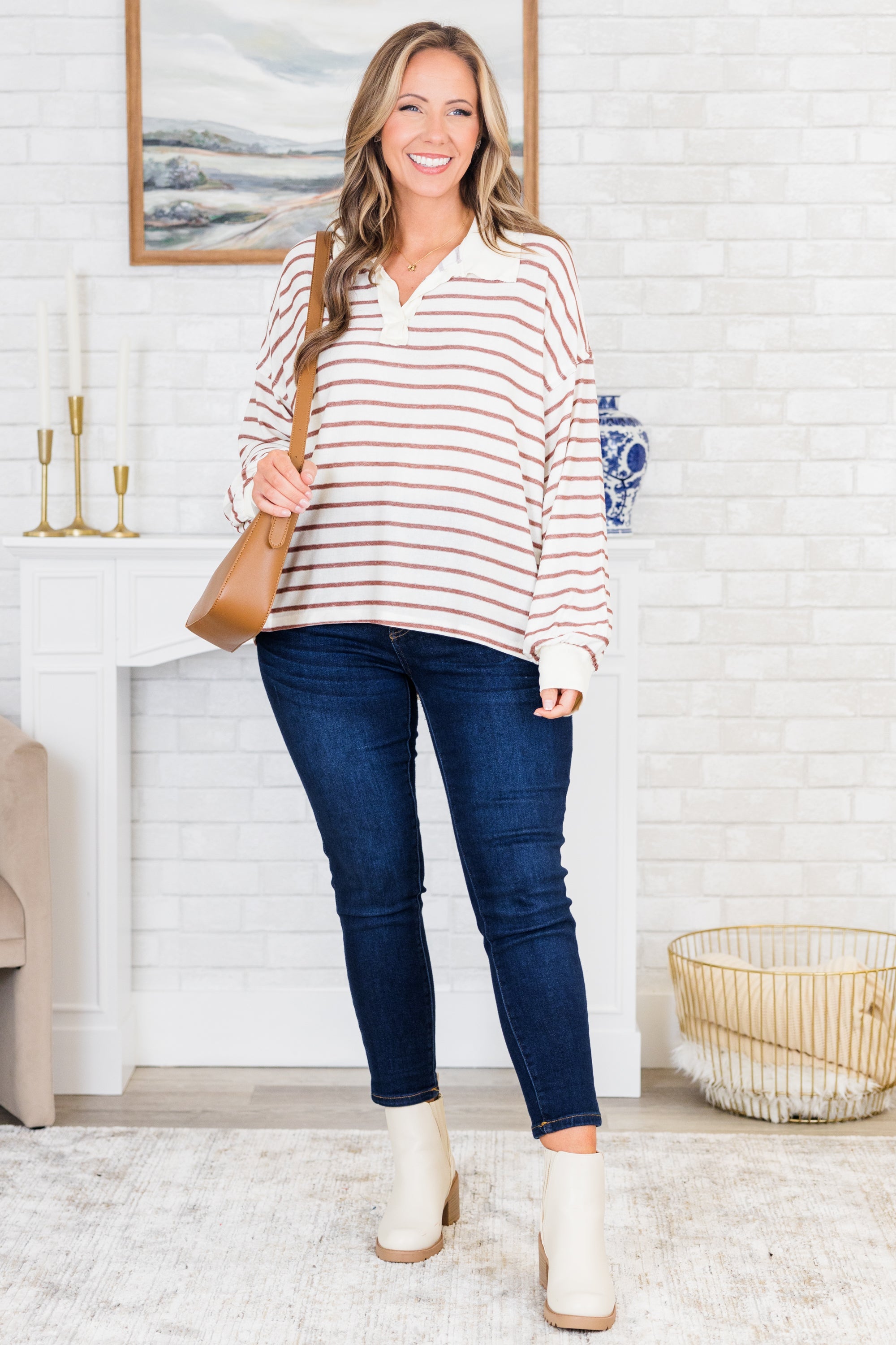 My Wants And Needs Top, Brown