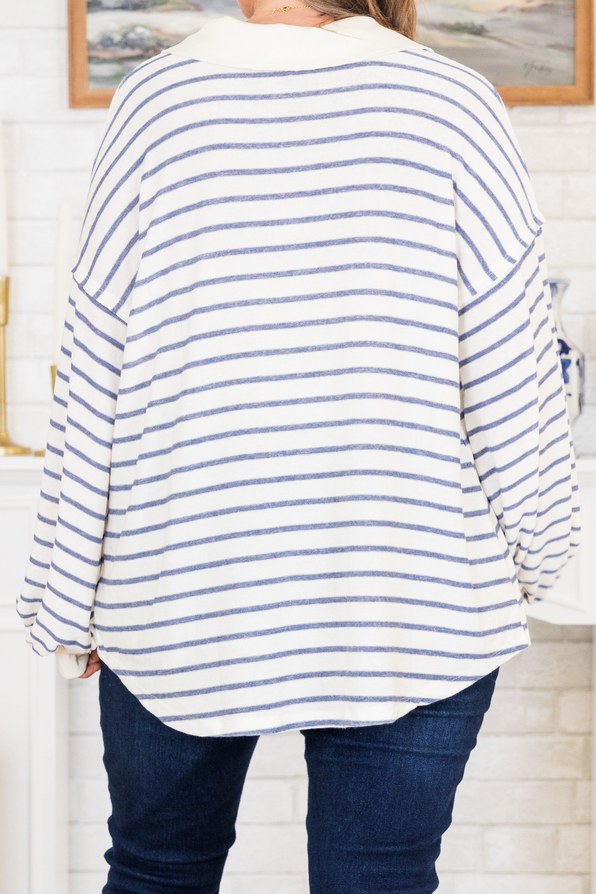 My Wants And Needs Top, Navy