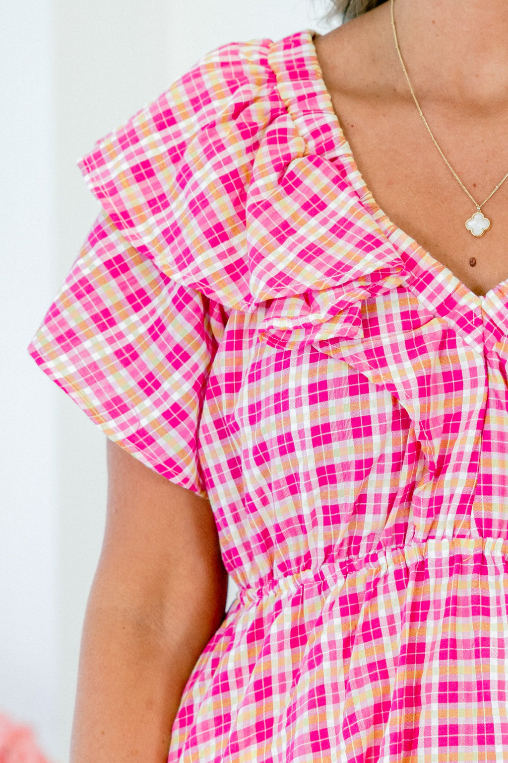 My Wants And Needs Babydoll Top, Fuchsia