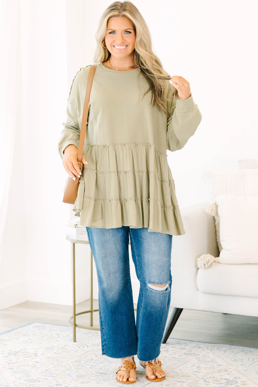 My Kind Of Fun Top, Olive