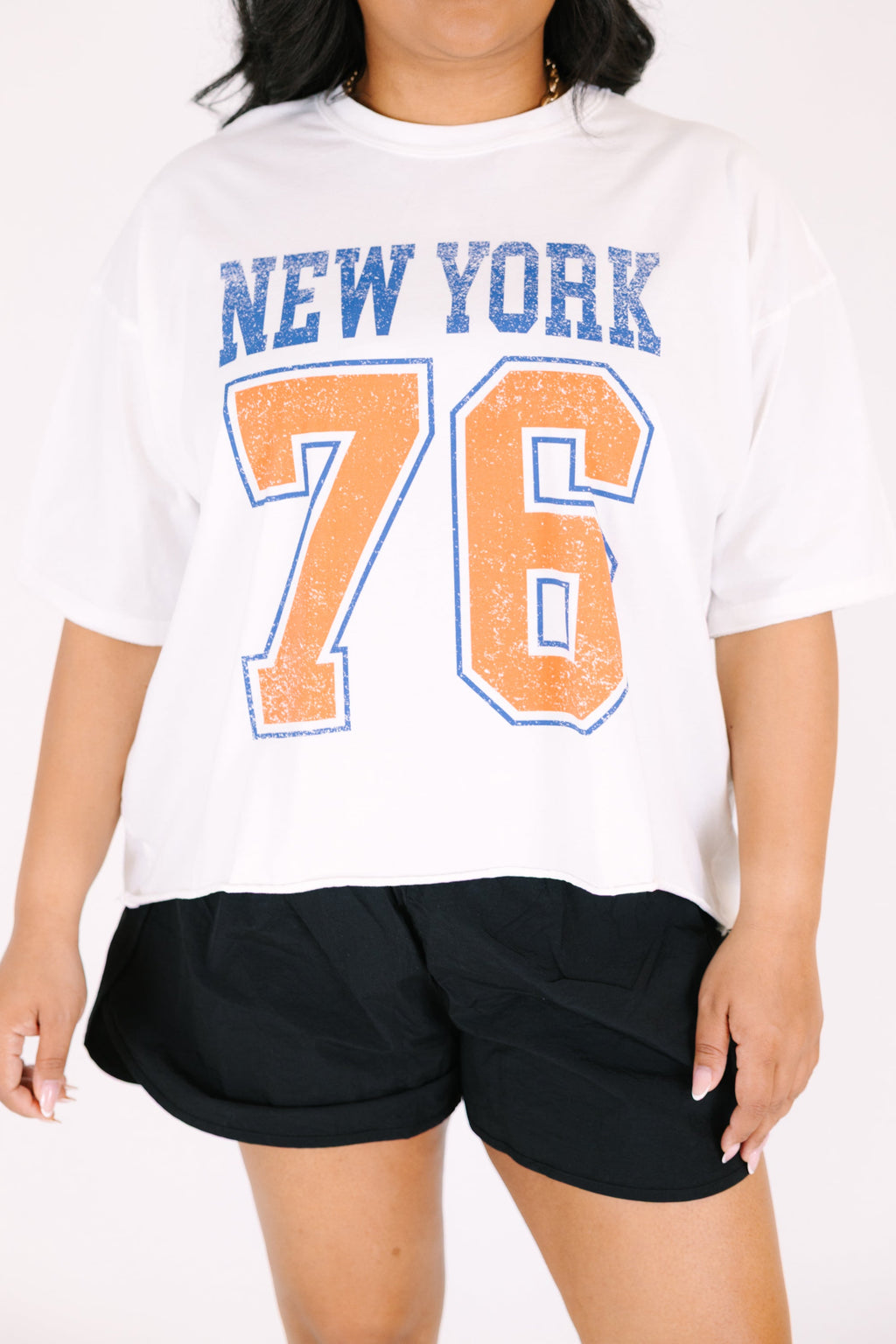 NY 1976 Vintage Wash Tee, White