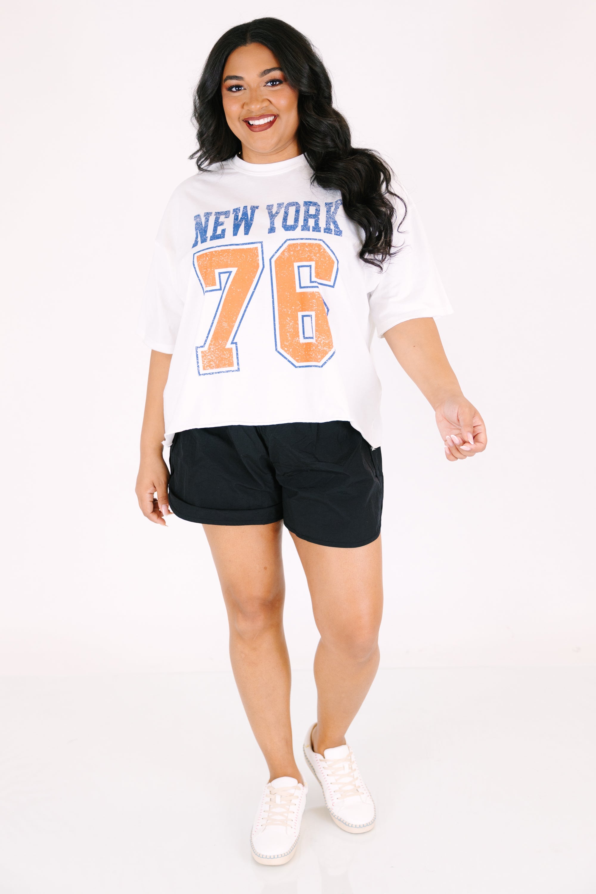 NY 1976 Vintage Wash Tee, White