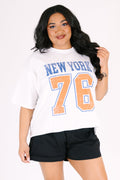NY 1976 Vintage Wash Tee, White