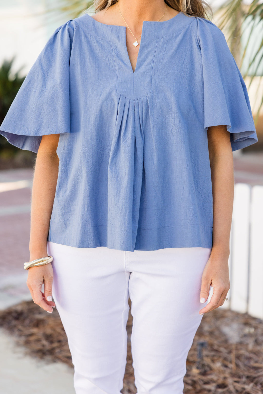 Nautical Breeze Top, Blue