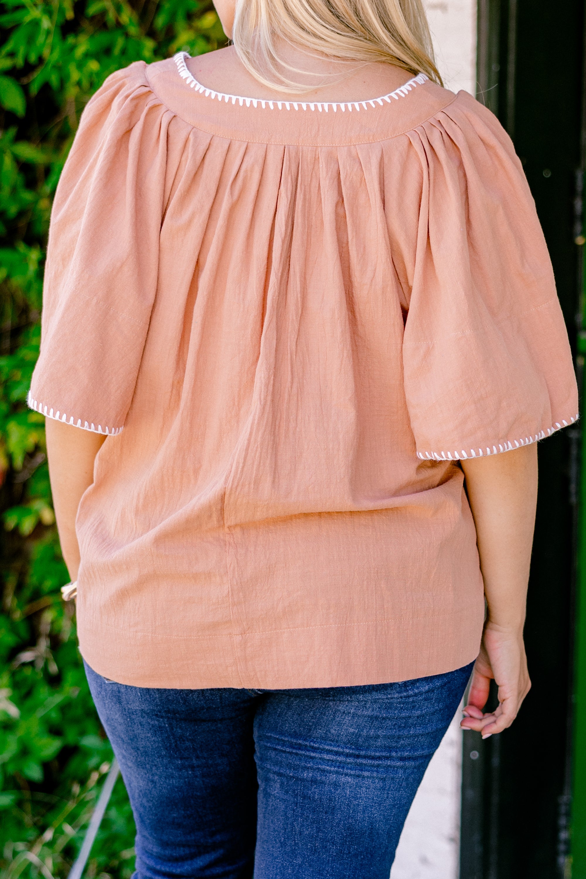 Nautical Breeze Top, Brown