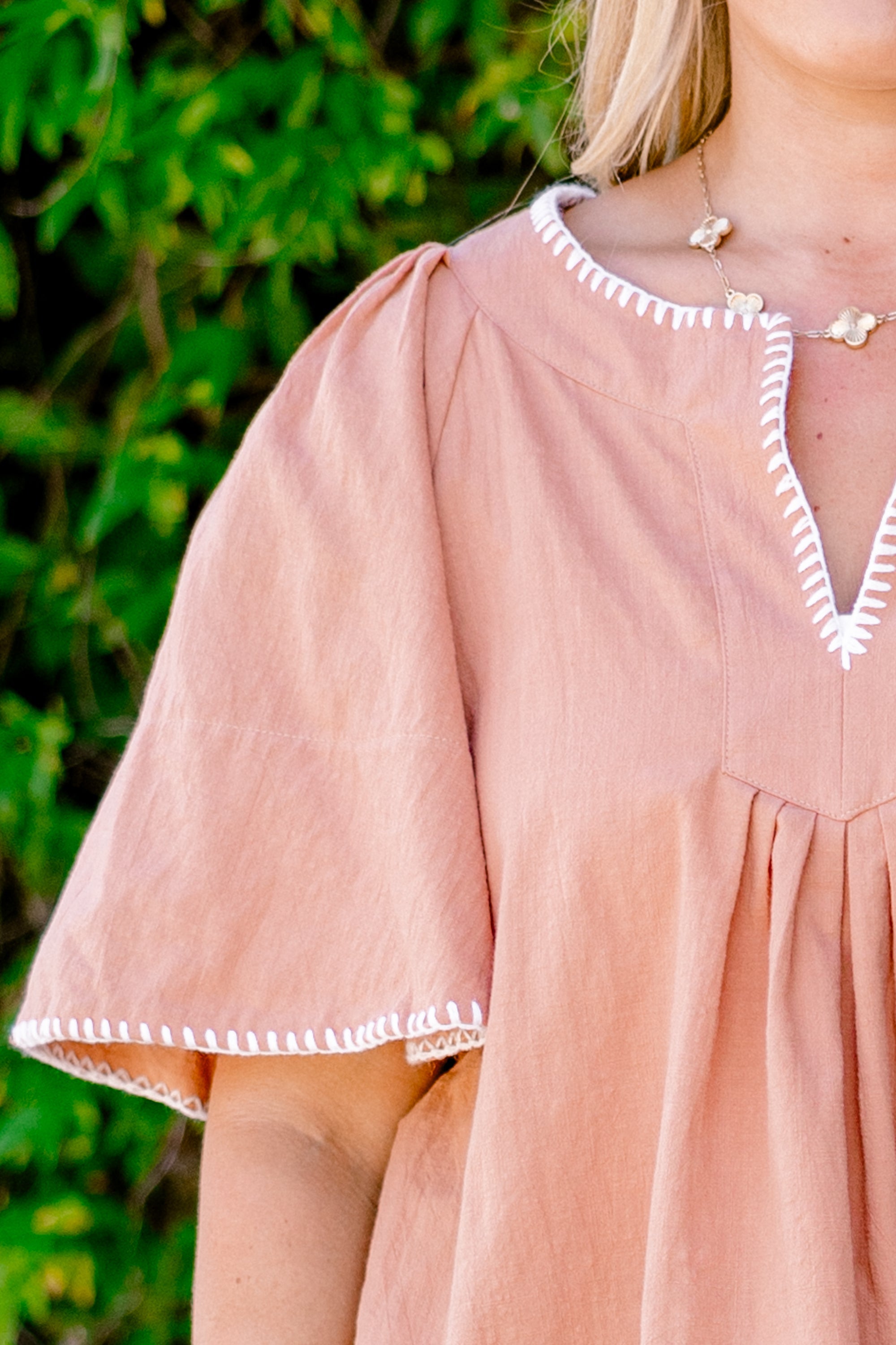 Nautical Breeze Top, Brown