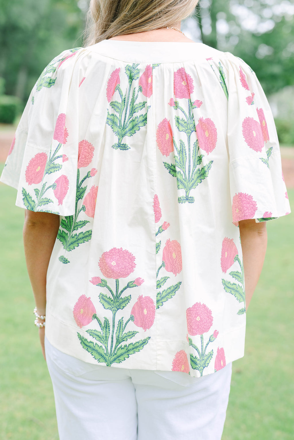 Nautical Breeze Top, Cream